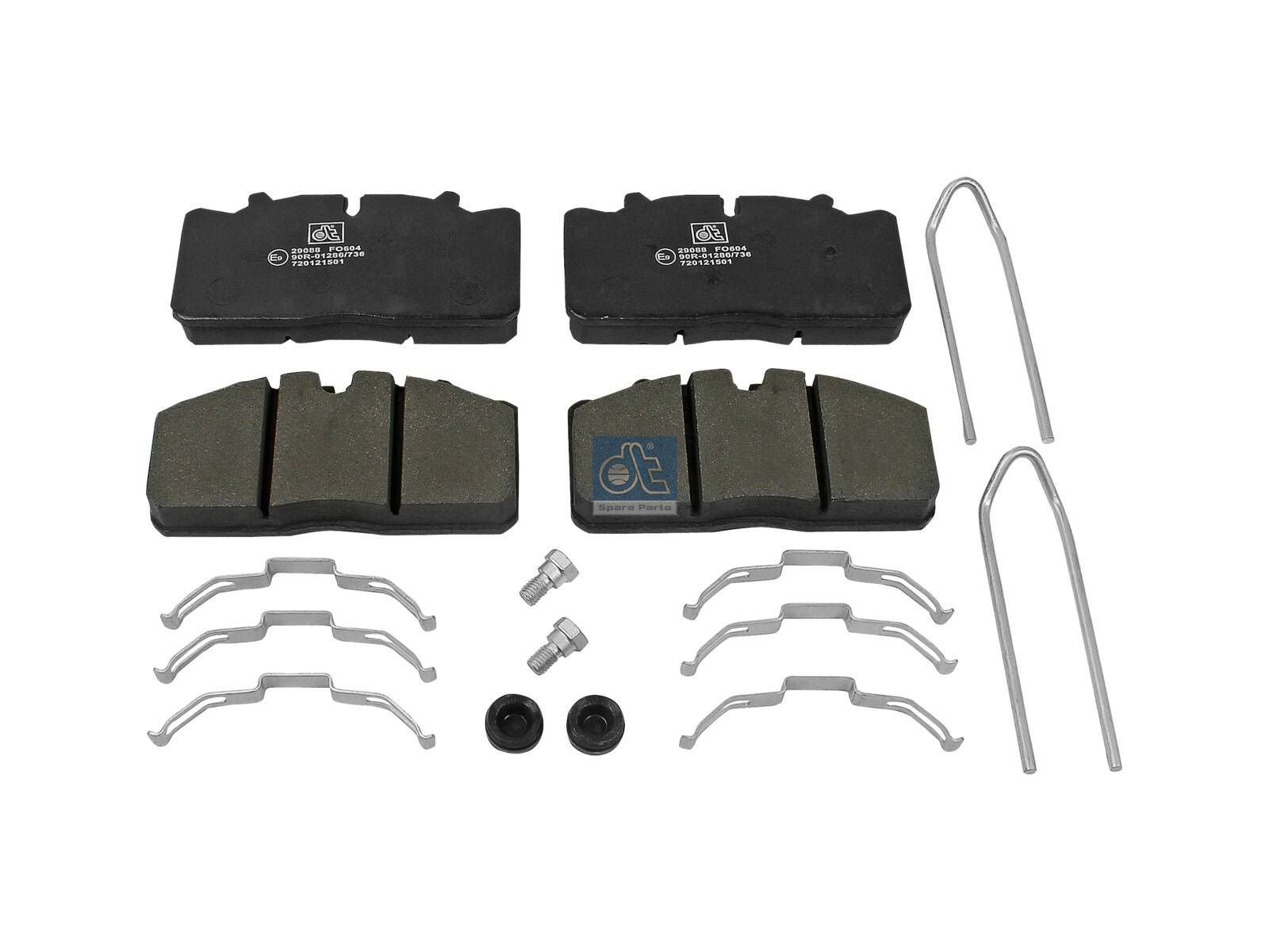 Disc brake pad kit | DT Spare Parts 3.96402