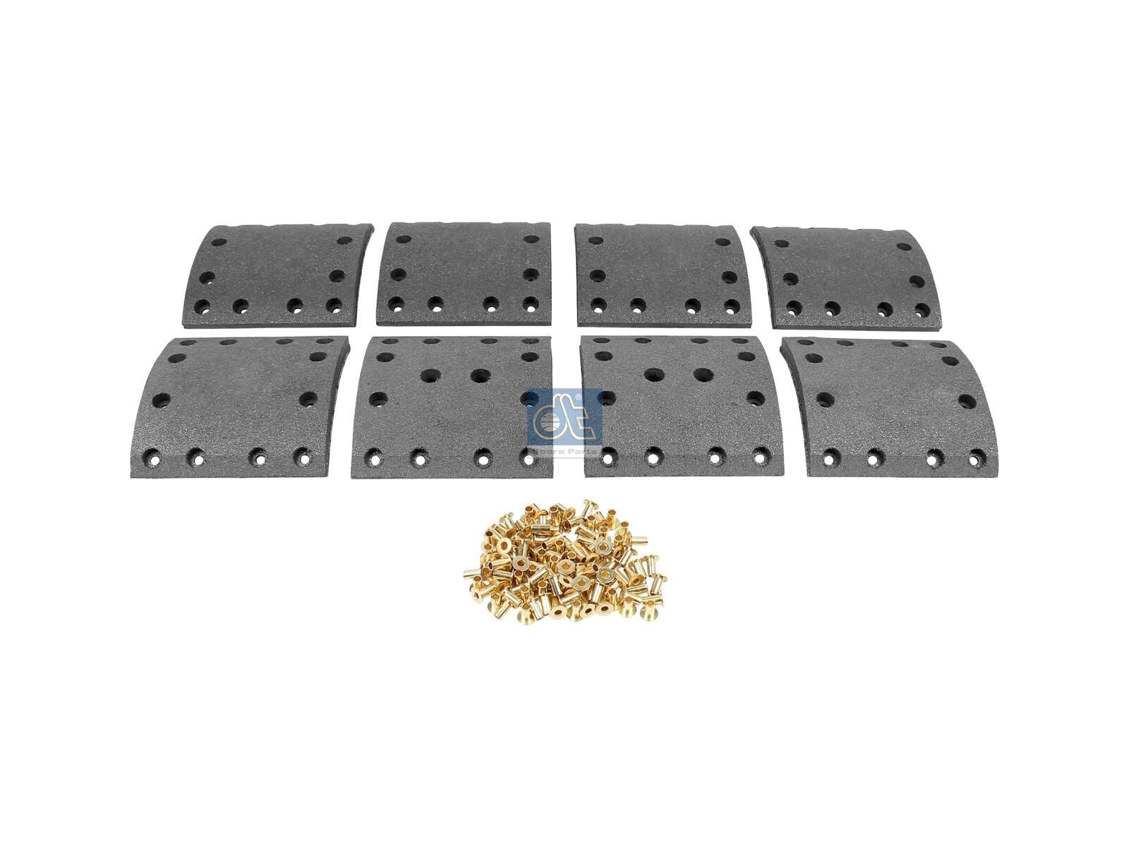 Drum brake lining kit | DT Spare Parts 3.96487
