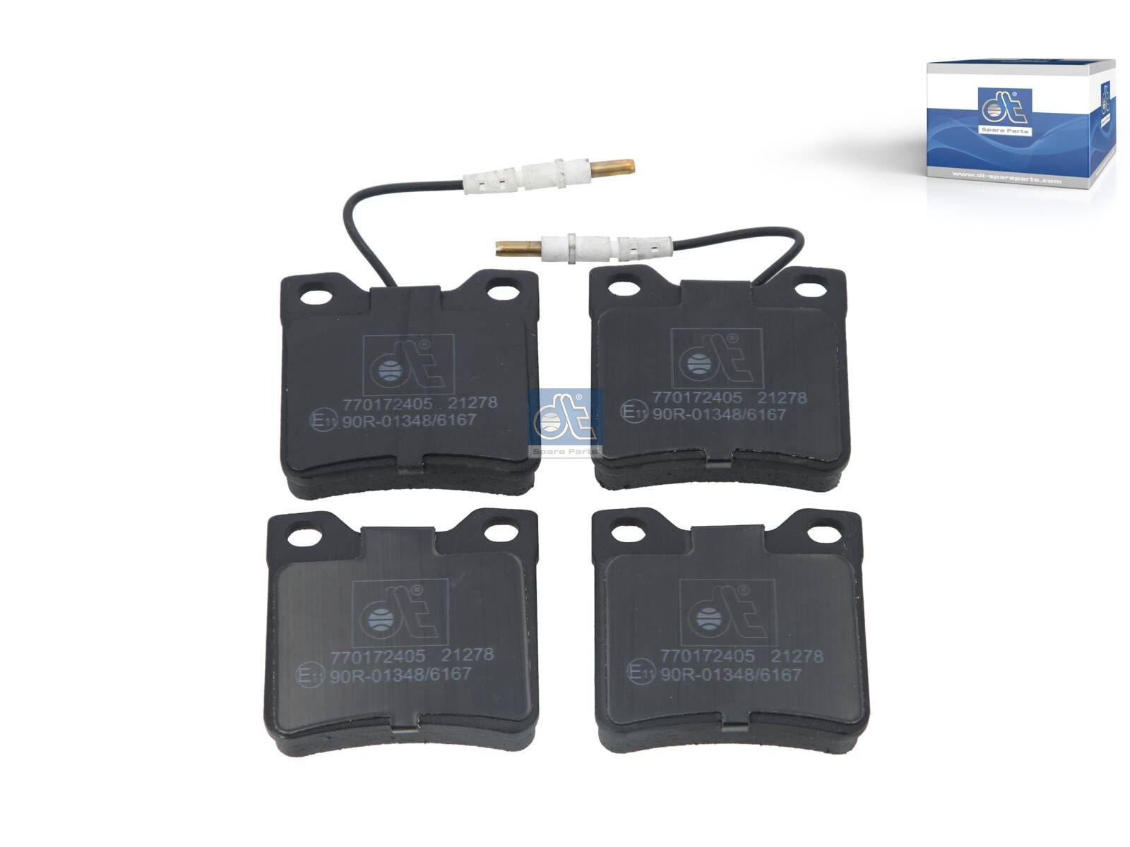 Disc brake pad kit | DT Spare Parts 4.00300