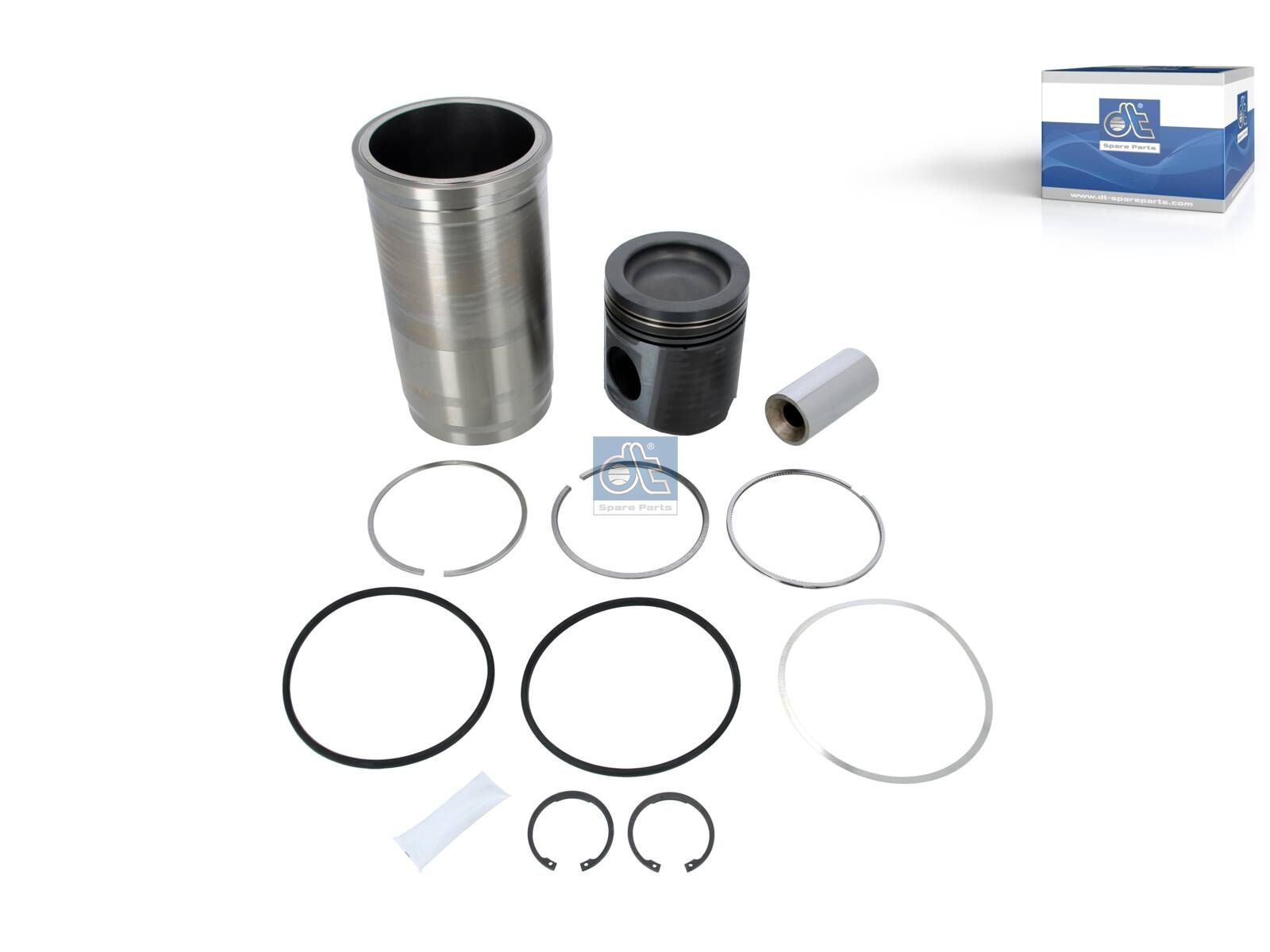 Piston with liner | DT Spare Parts 4.00467