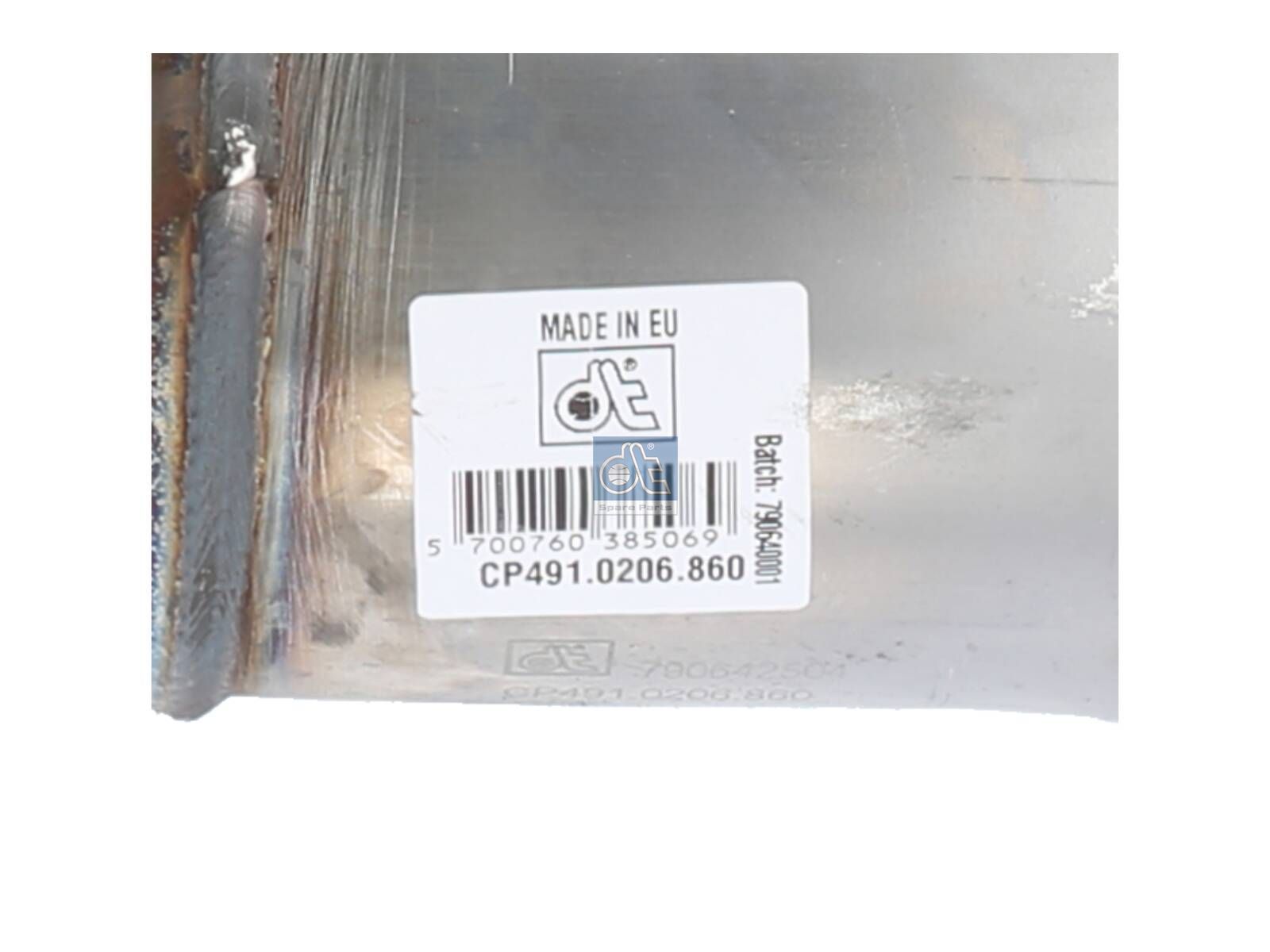 Exhaust pipe | DT Spare Parts 4.00860