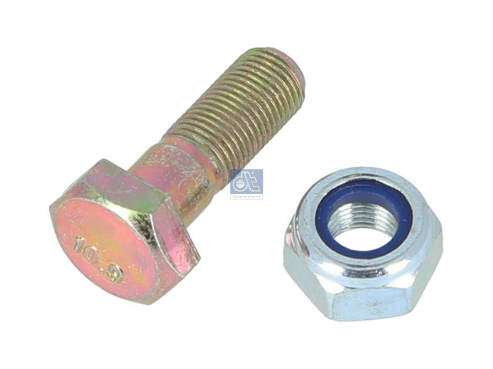 Perno con tuerca DT Spare Parts 4.40074 Perno con tuerca M10 x 1 L: 30 mm 10,9 VN