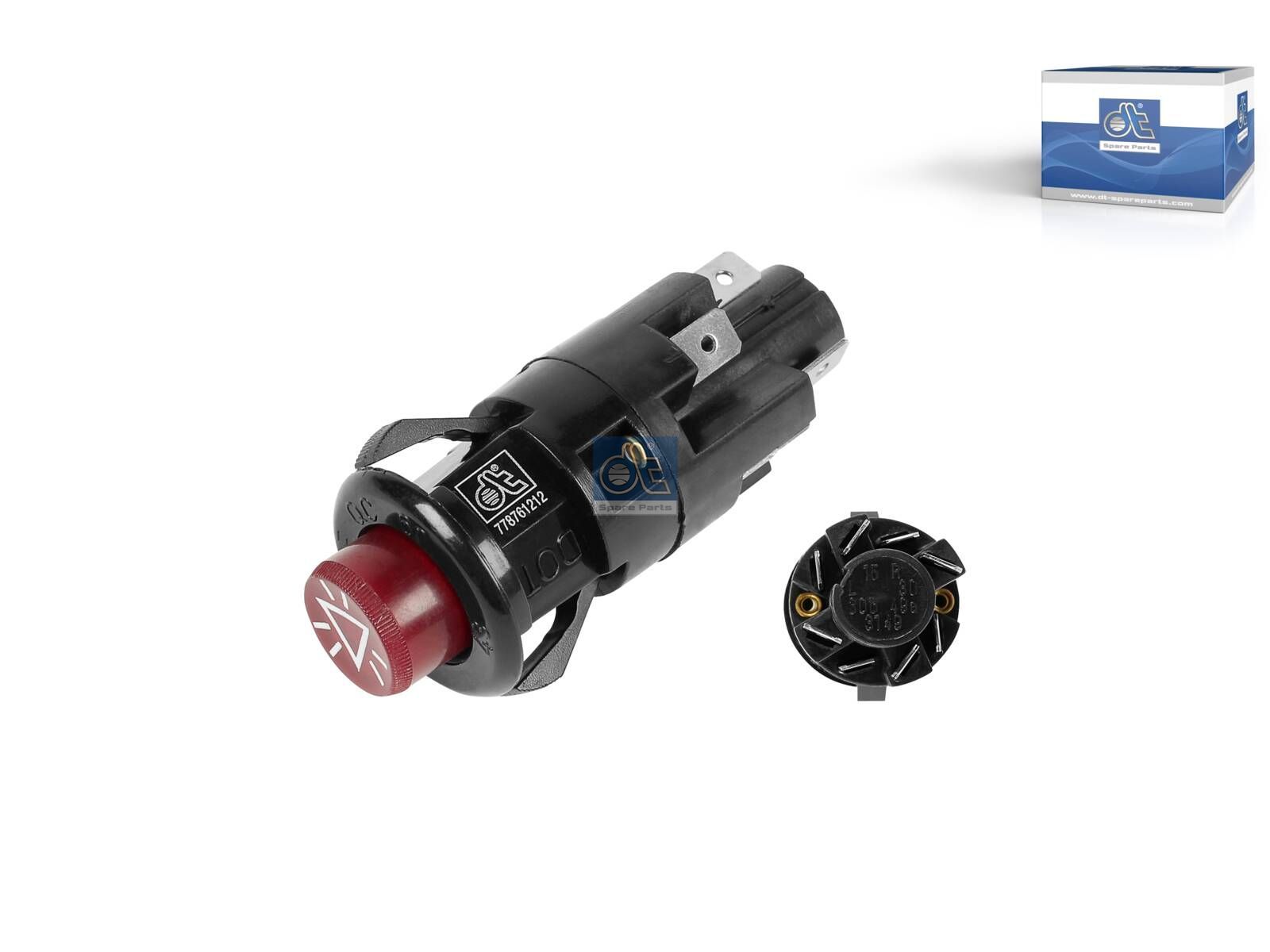 Hazard warning switch | DT Spare Parts 4.60532