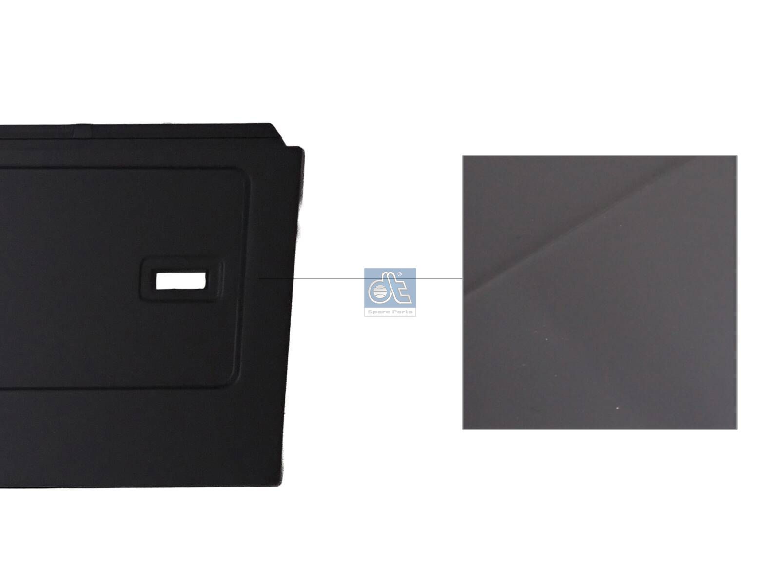 License plate holder | DT Spare Parts 4.62411