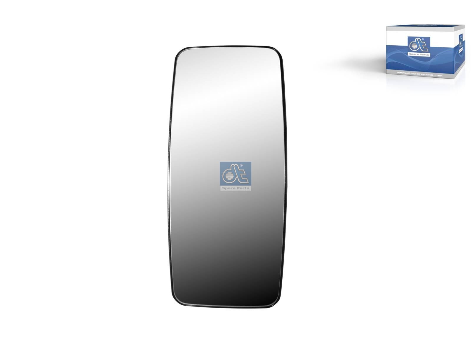 Cristal de espejo DT Spare Parts 4.62560 Cristal de espejo retrovisor principal, calefactable R: 1800 mm