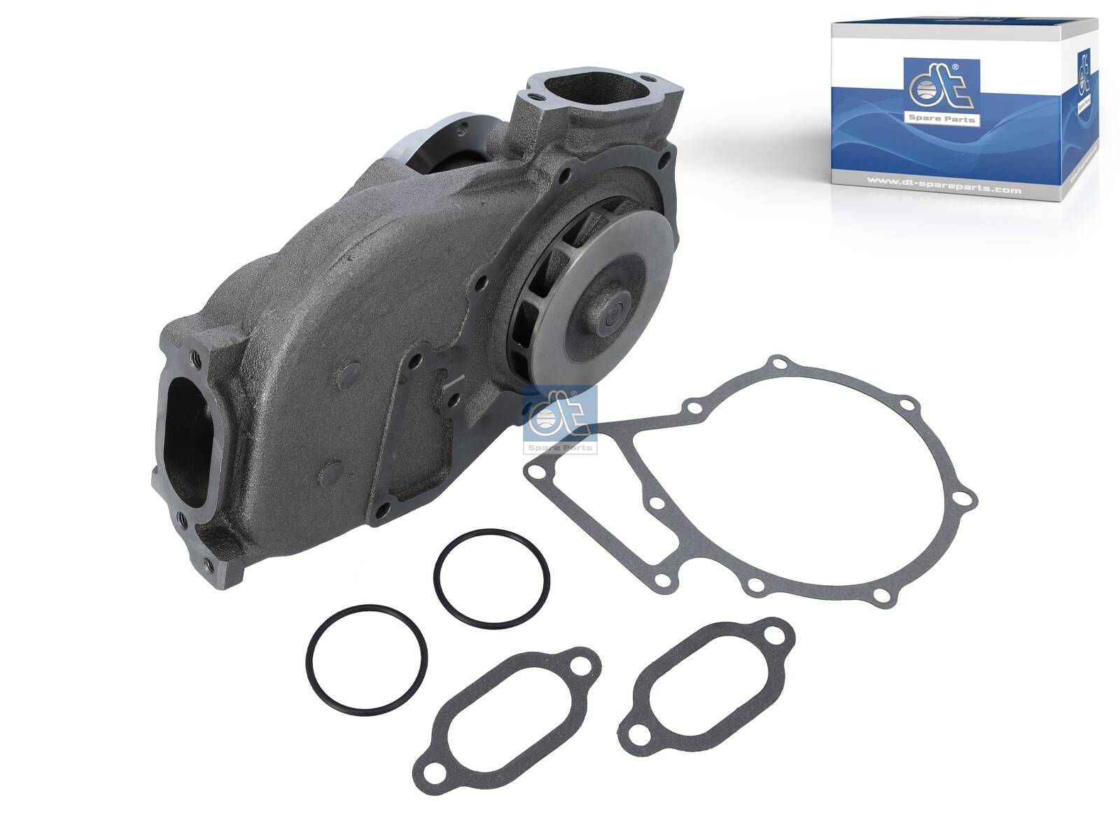 Bomba de agua DT Spare Parts 4.62596 Bomba de agua DI: 125 mm