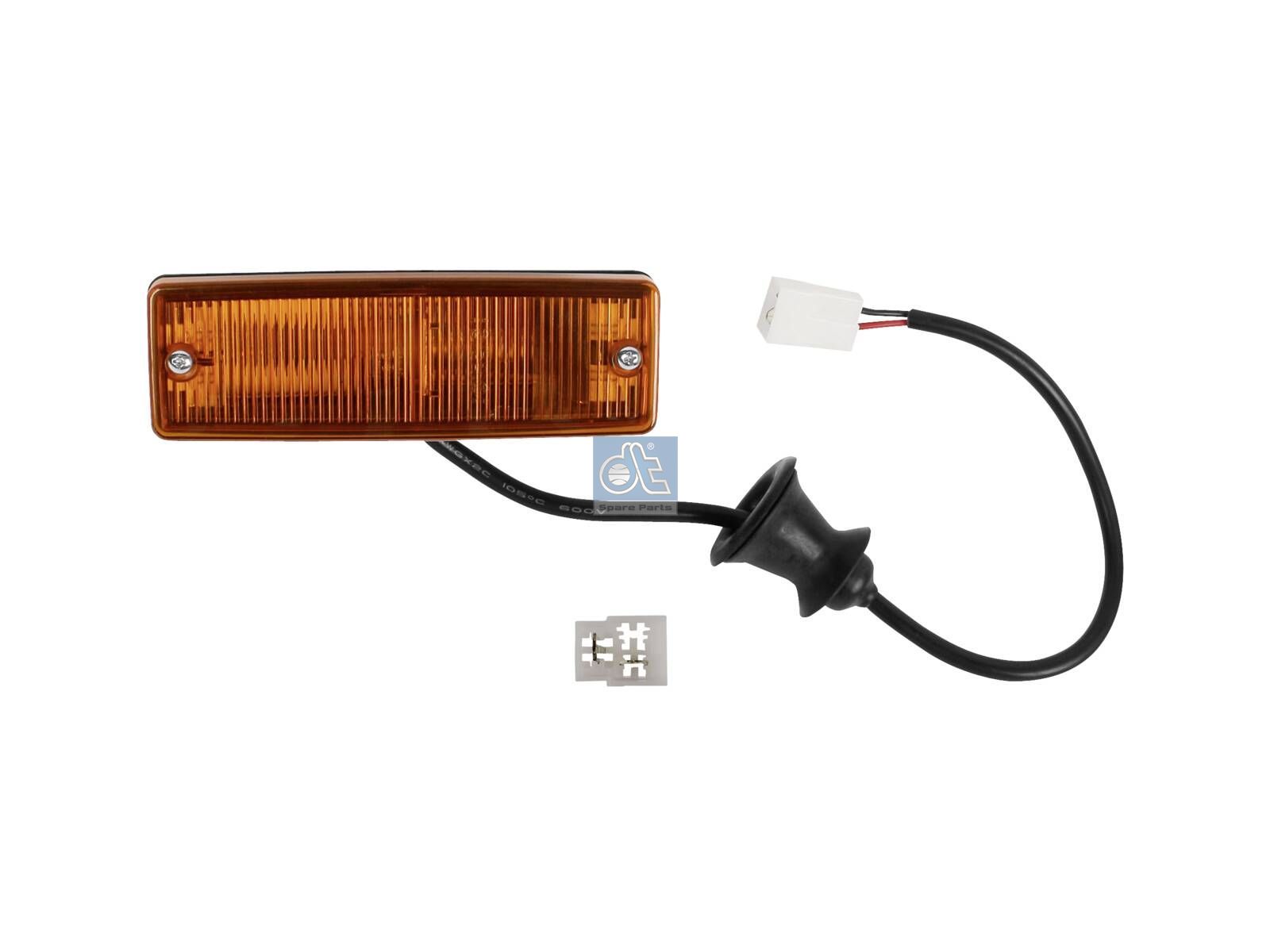 Lámpara intermitente DT Spare Parts 4.62824 Lámpara intermitente guardabarros, derecha 24 V P21W