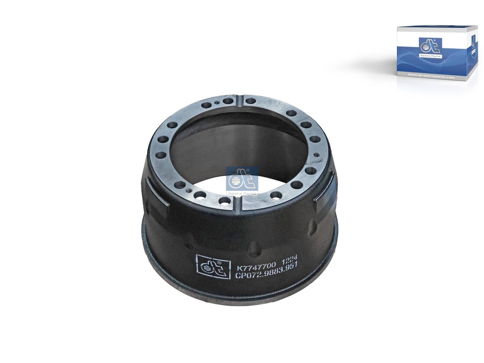 Brake drum | DT Spare Parts 4.62951