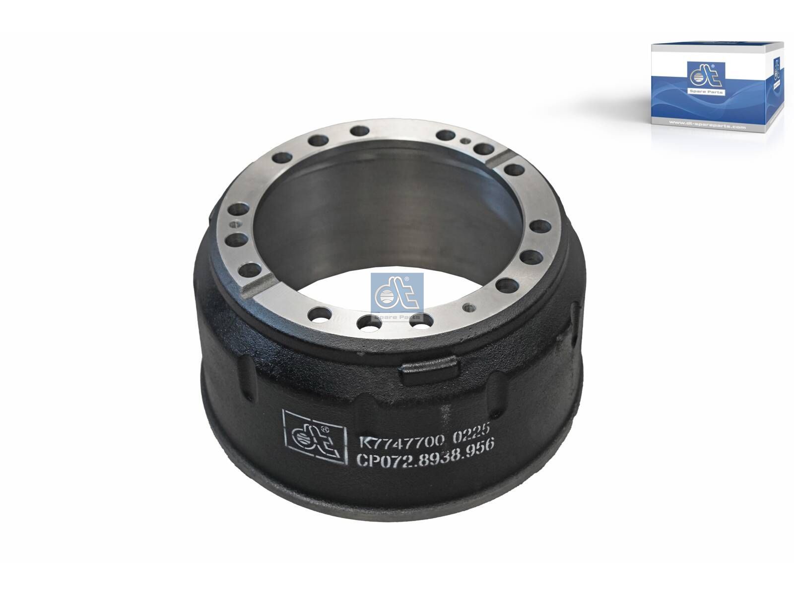 Brake drum | DT Spare Parts 4.62956