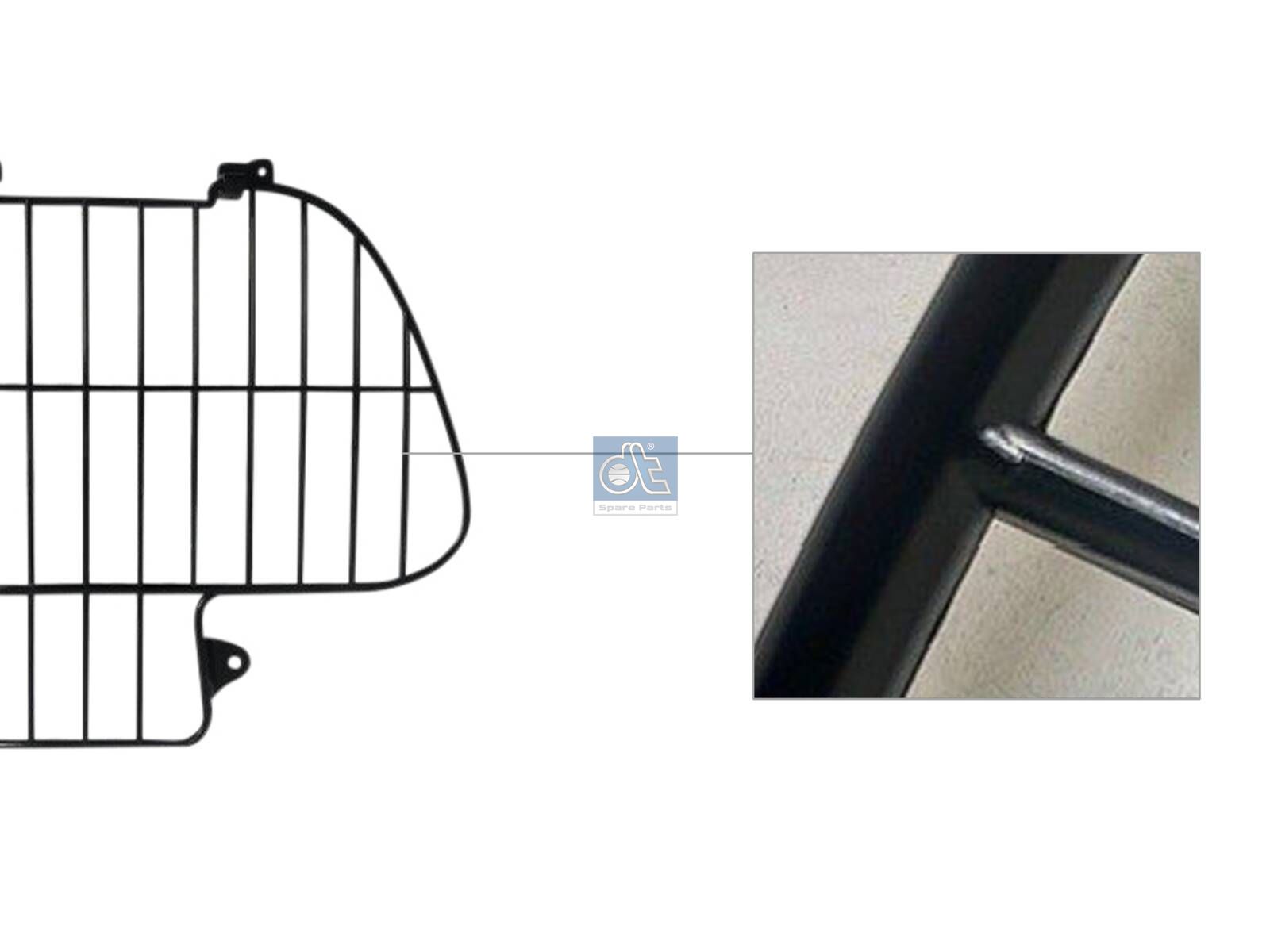 Covering grille | DT Spare Parts 4.64334