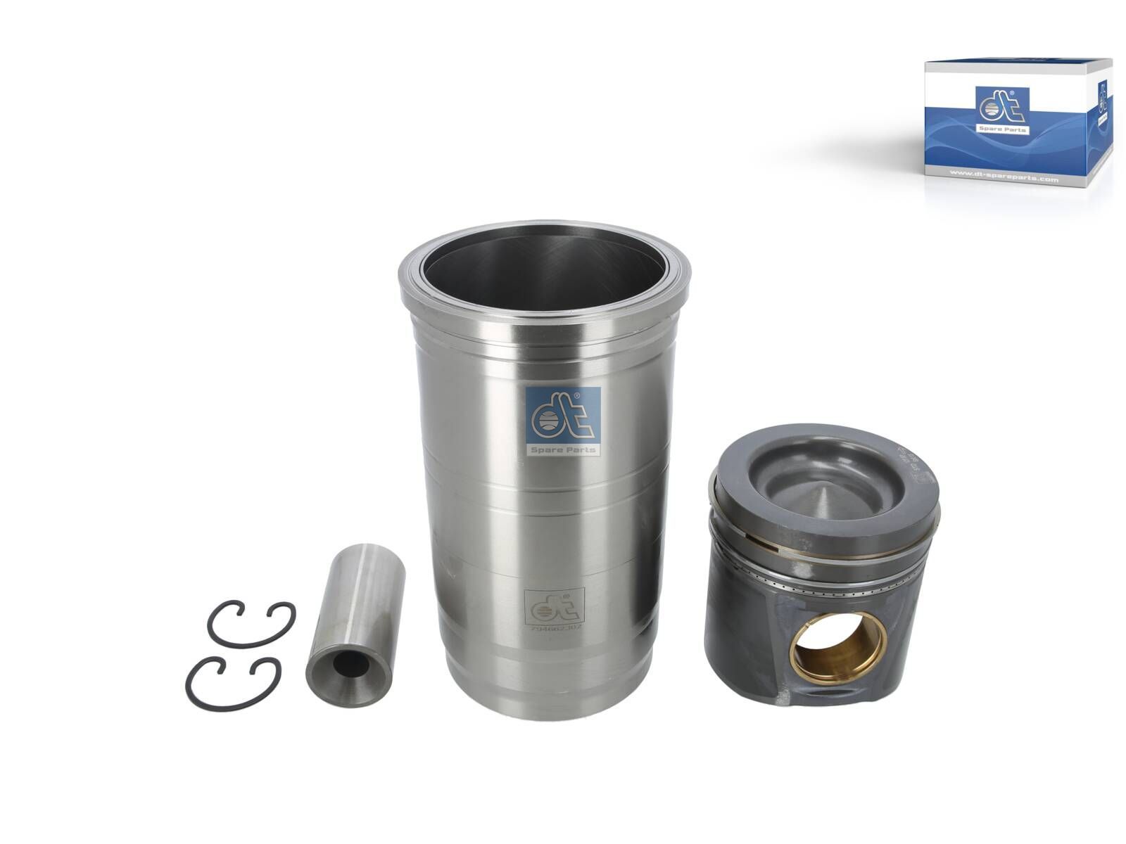 Piston with liner | DT Spare Parts 4.66678