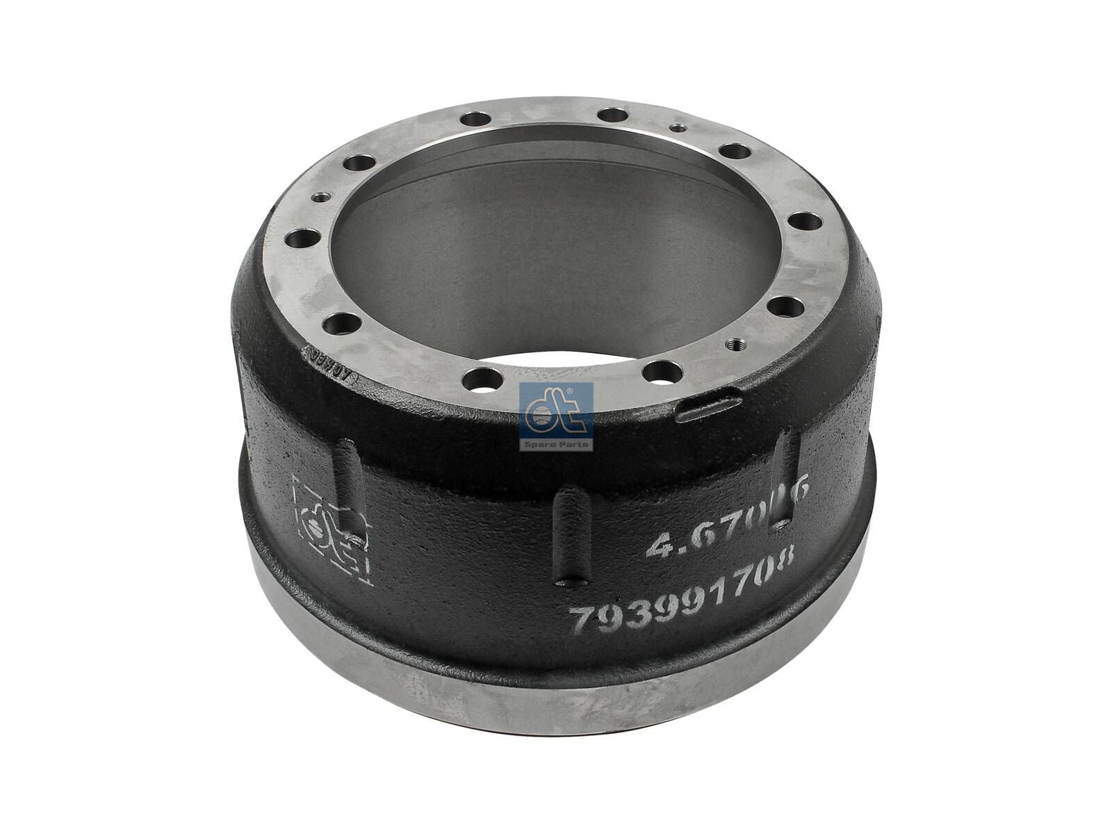 Brake drum | DT Spare Parts 4.67006