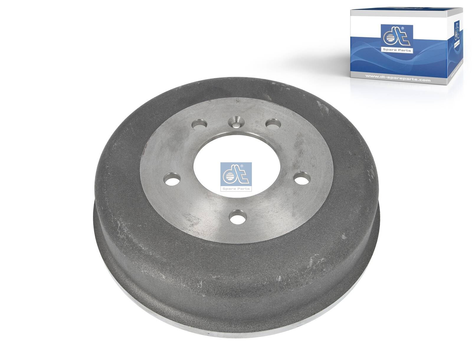 Tambor de freno DT Spare Parts 4.67241 Tambor de freno D: 260 mm 5 agujeros b: 15 mm P: 130