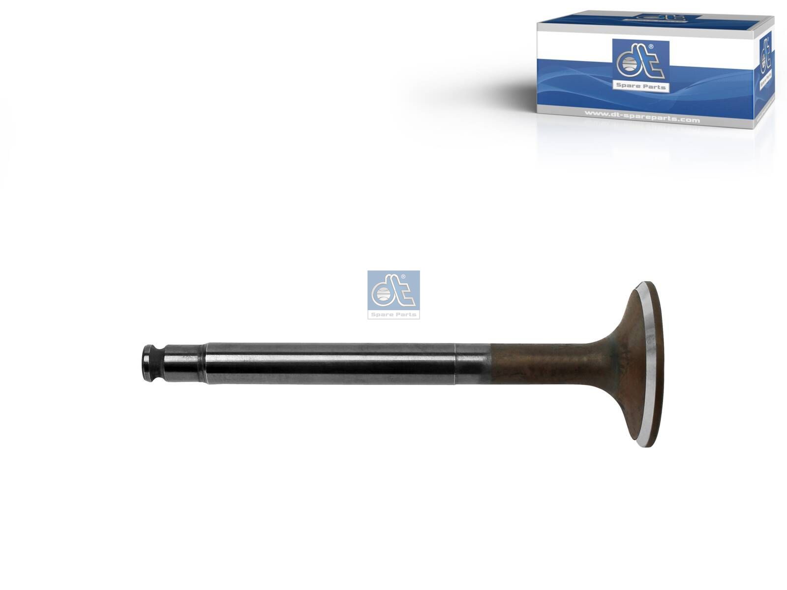 Válvula de escape DT Spare Parts 4.67389 Válvula de escape D1: 9 mm D2: 35 mm L: 106,4