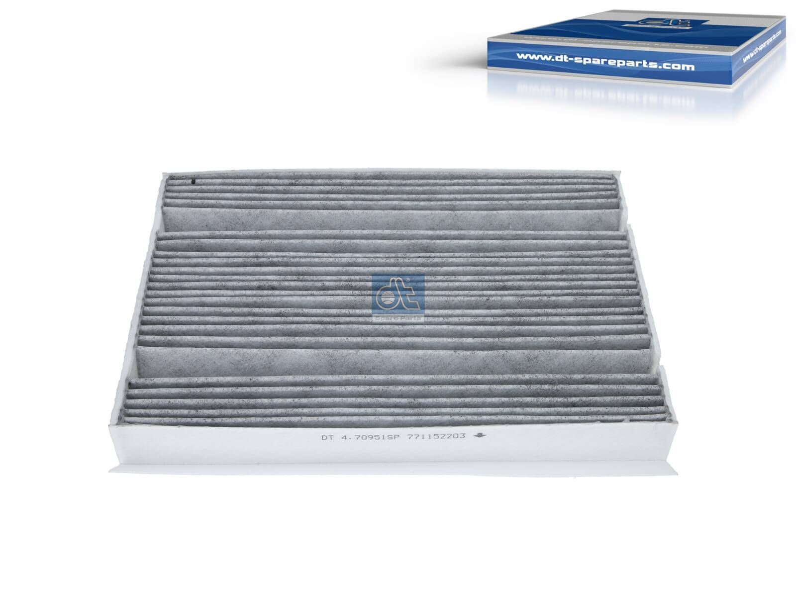 Cabin air filter | DT Spare Parts 4.70951SP