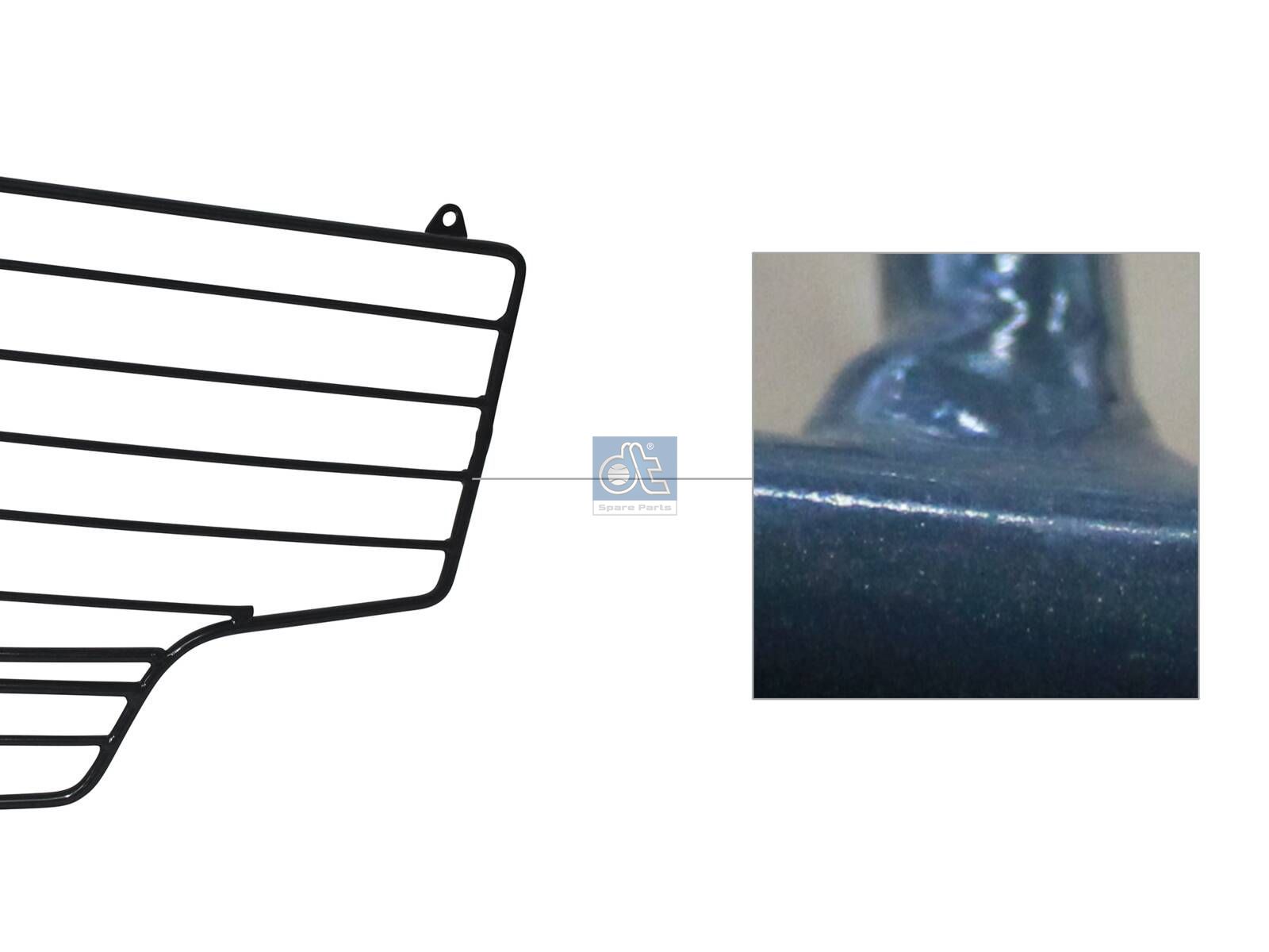 Covering grille | DT Spare Parts 4.71433