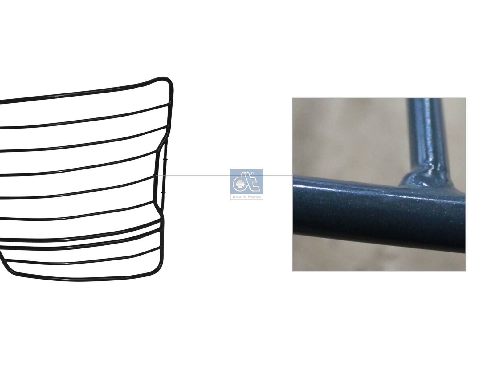 Covering grille | DT Spare Parts 4.71434