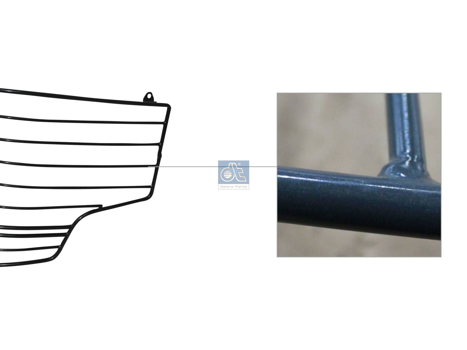 Covering grille | DT Spare Parts 4.71435