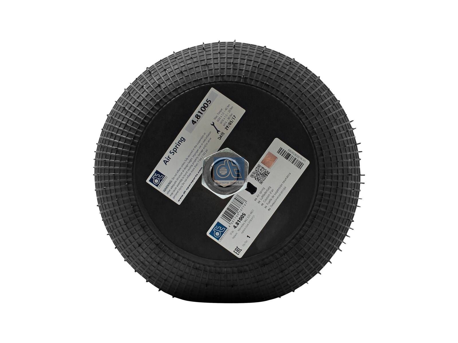 Air spring | DT Spare Parts 4.81005