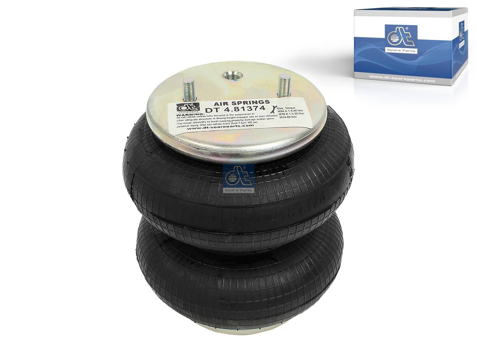 Air spring | DT Spare Parts 4.81374