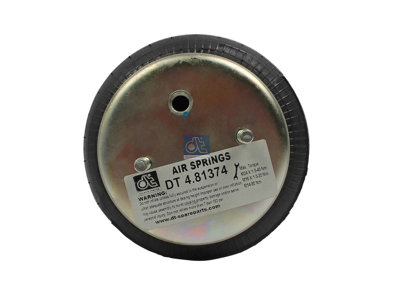 Air spring | DT Spare Parts 4.81374