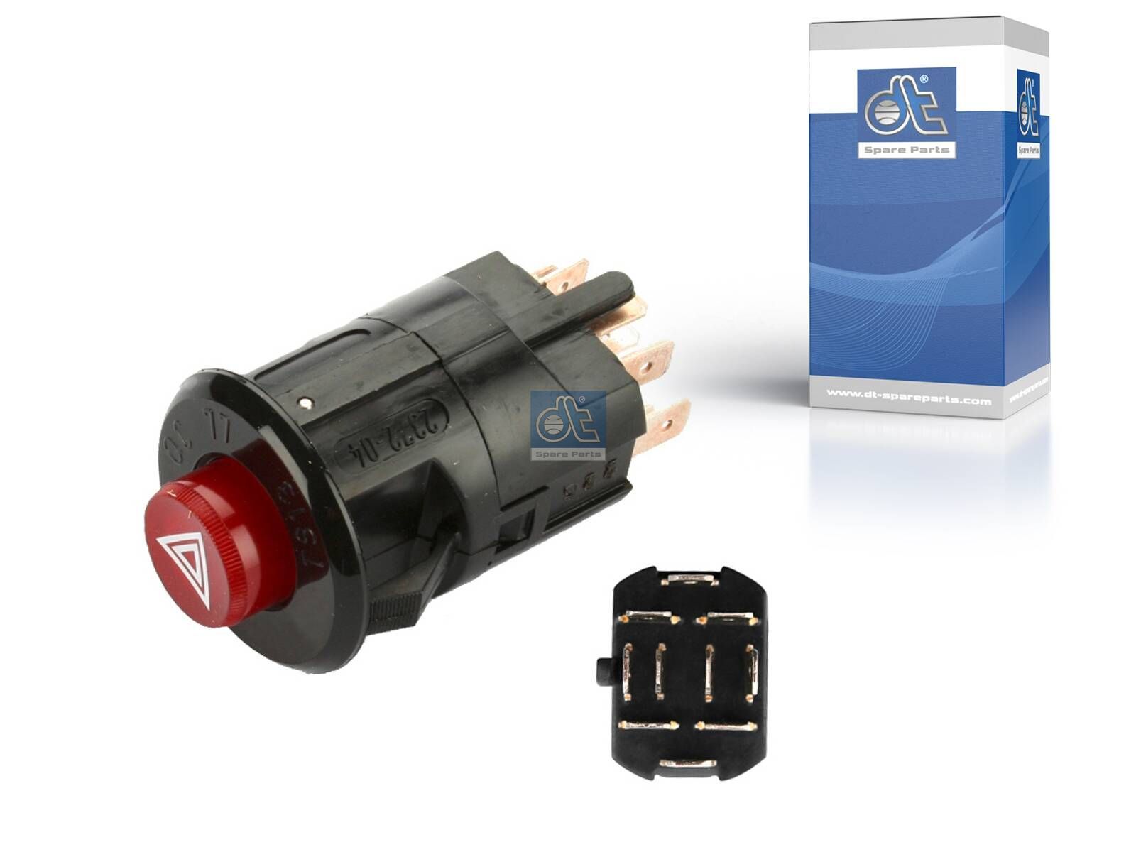 Hazard warning switch | DT Spare Parts 4.90719