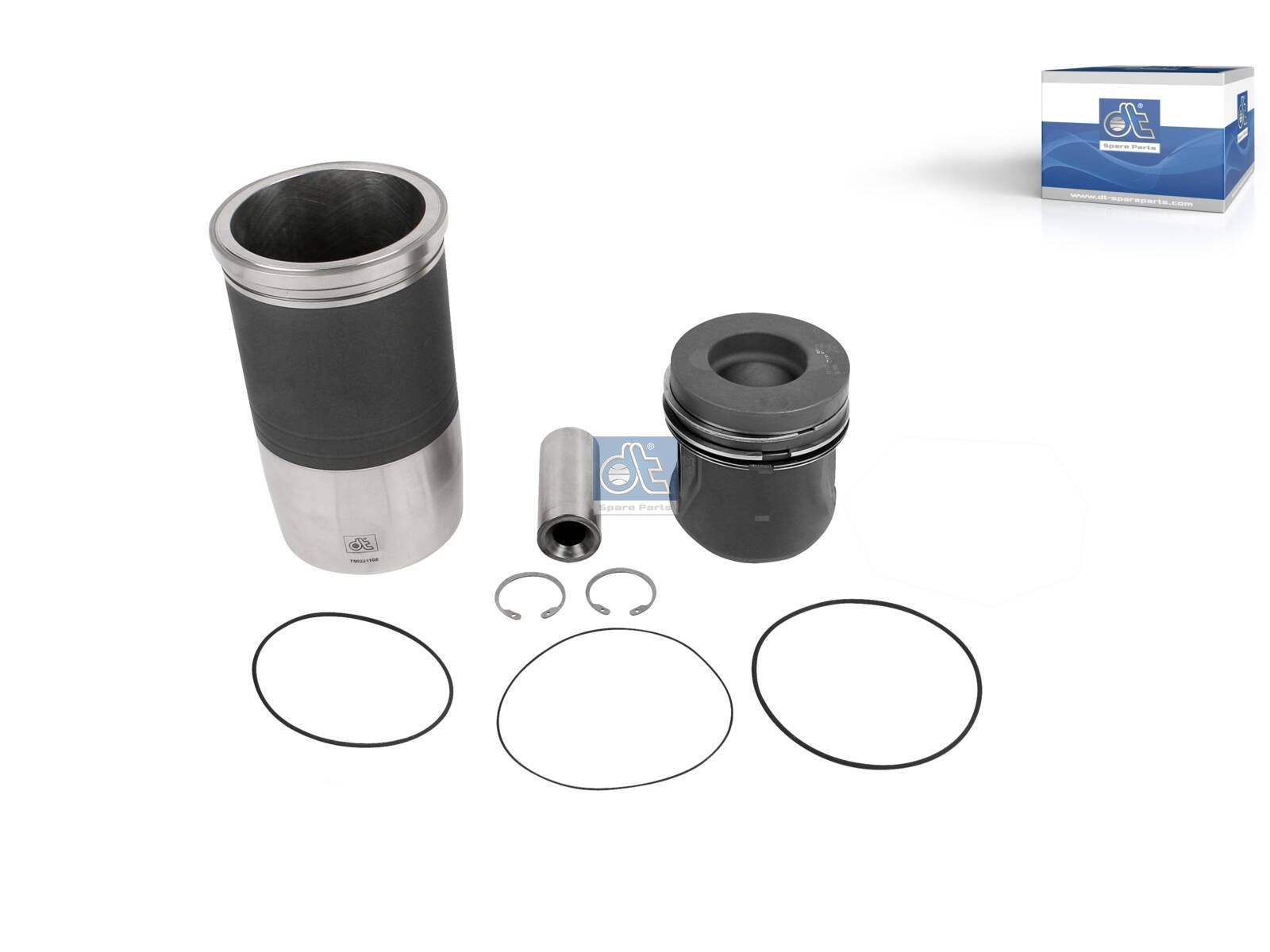 Piston with liner | DT Spare Parts 4.90964