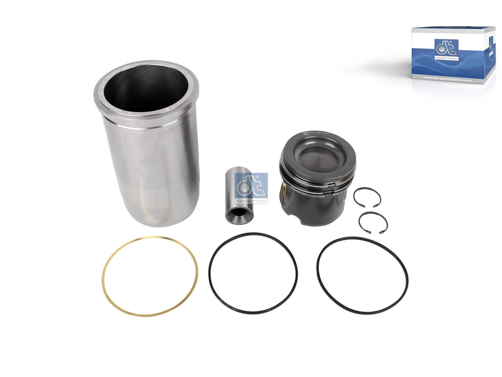 Piston with liner | DT Spare Parts 4.90967
