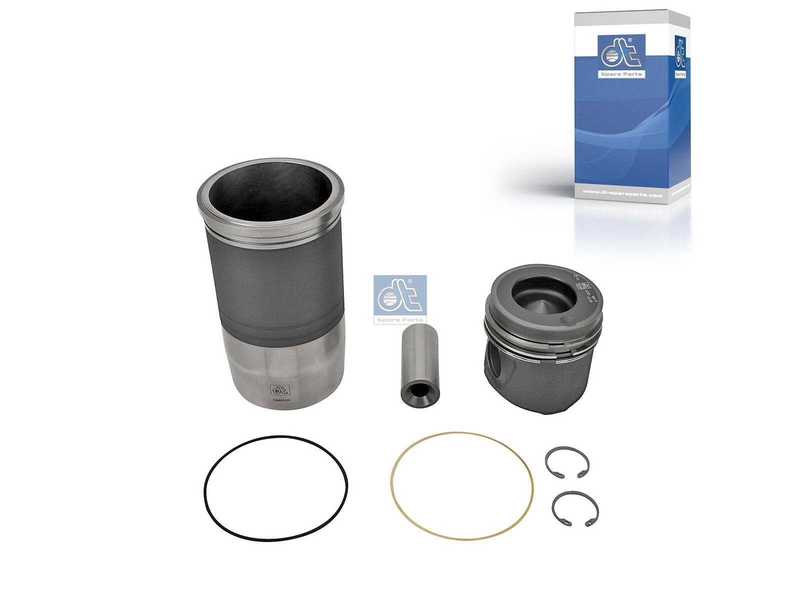 Piston with liner | DT Spare Parts 4.90969