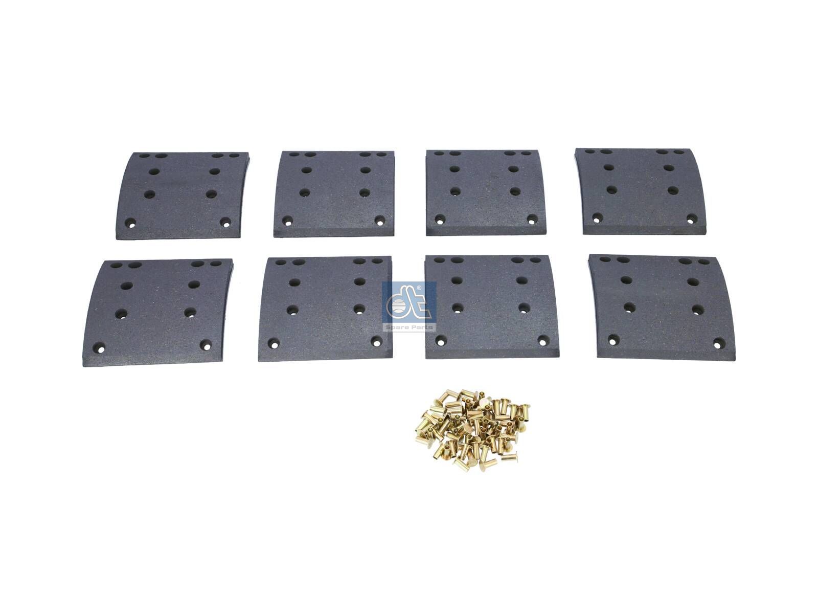 Drum brake lining kit | DT Spare Parts 4.91130