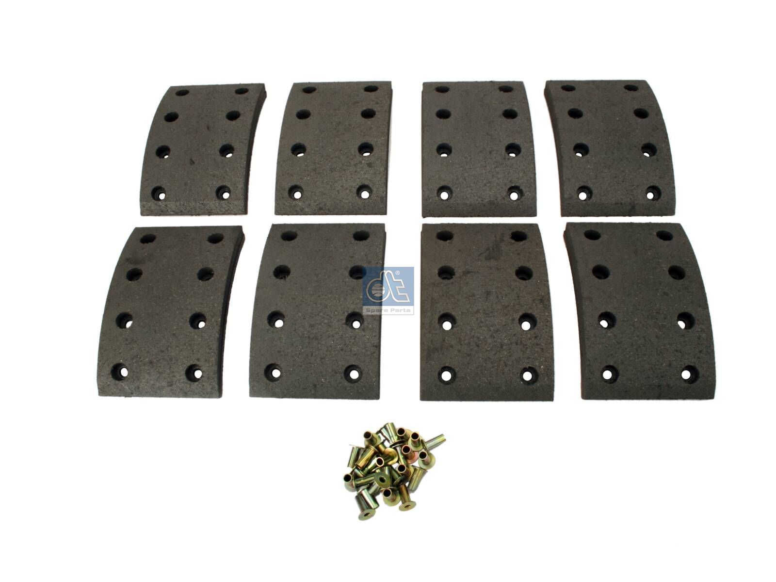 Drum brake lining kit | DT Spare Parts 4.91455