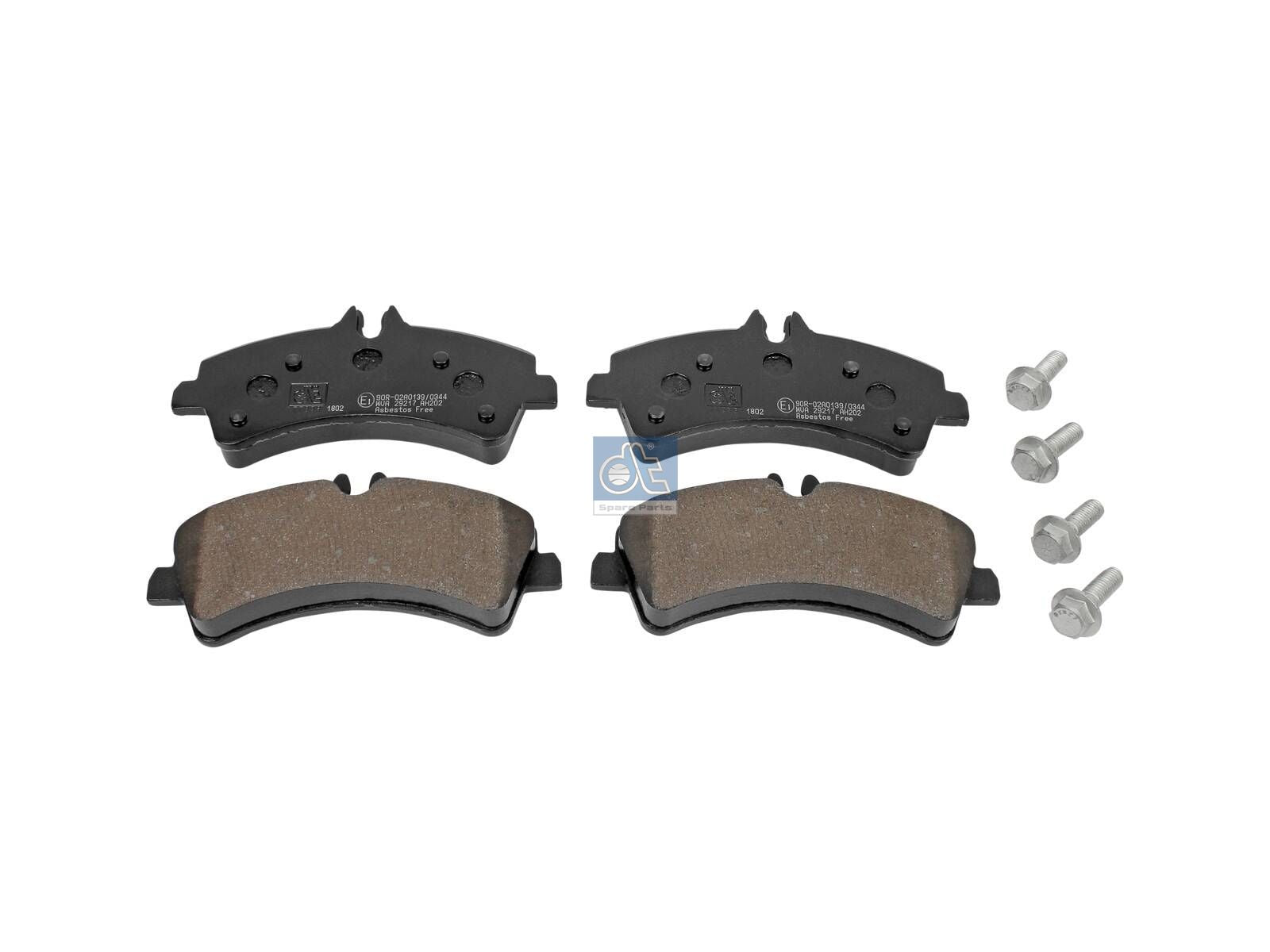 Disc brake pad kit | DT Spare Parts 4.91901