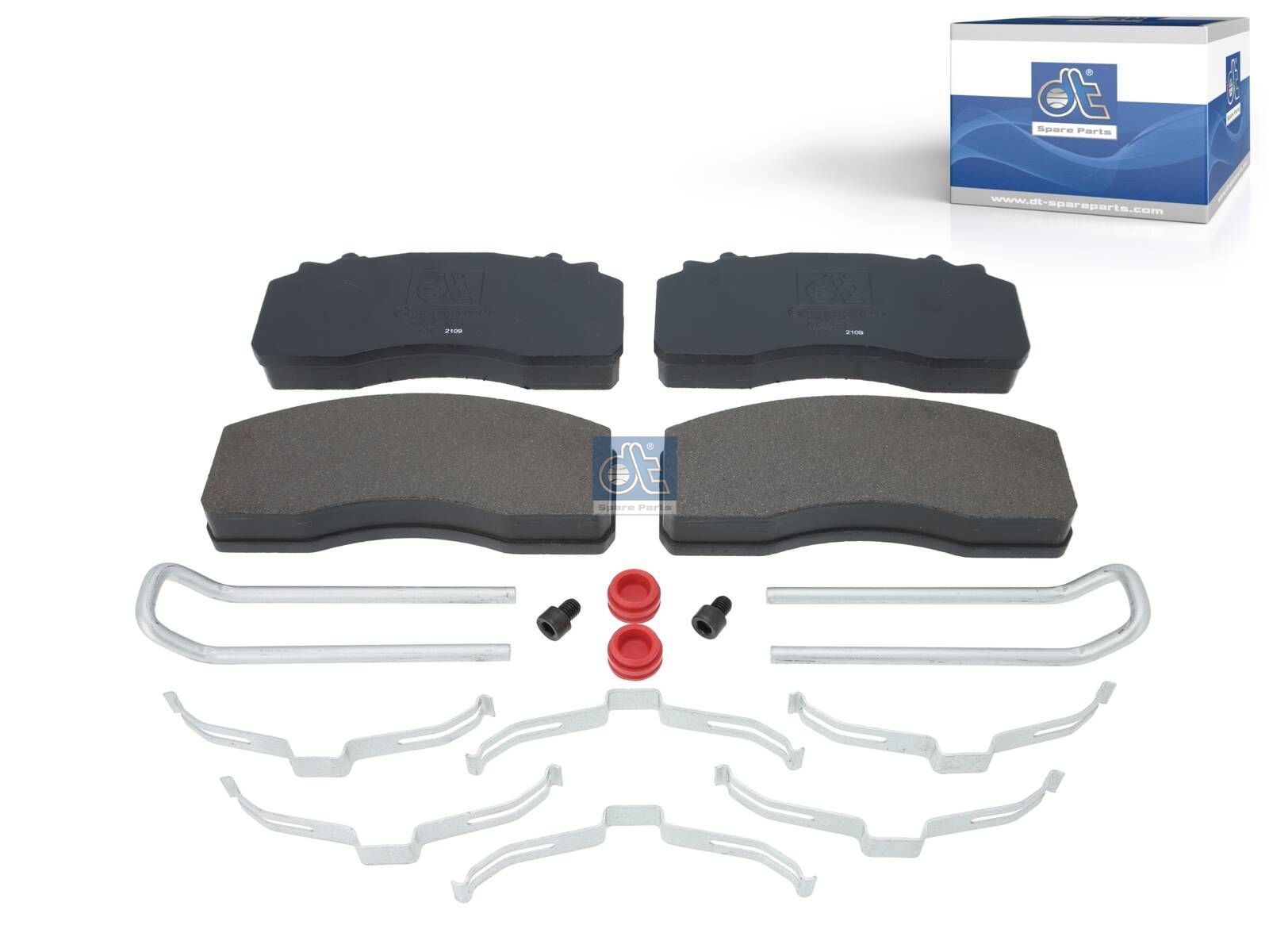 Disc brake pad kit | DT Spare Parts 4.92243