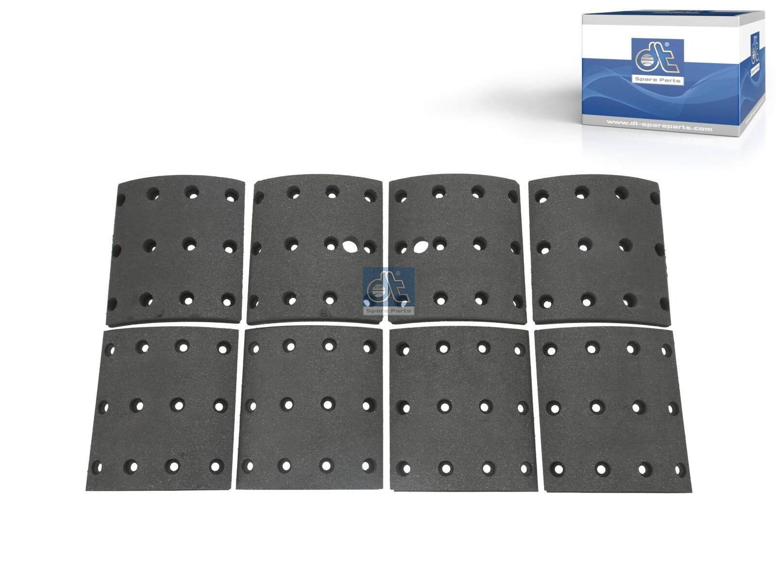 Drum brake lining kit | DT Spare Parts 4.95001