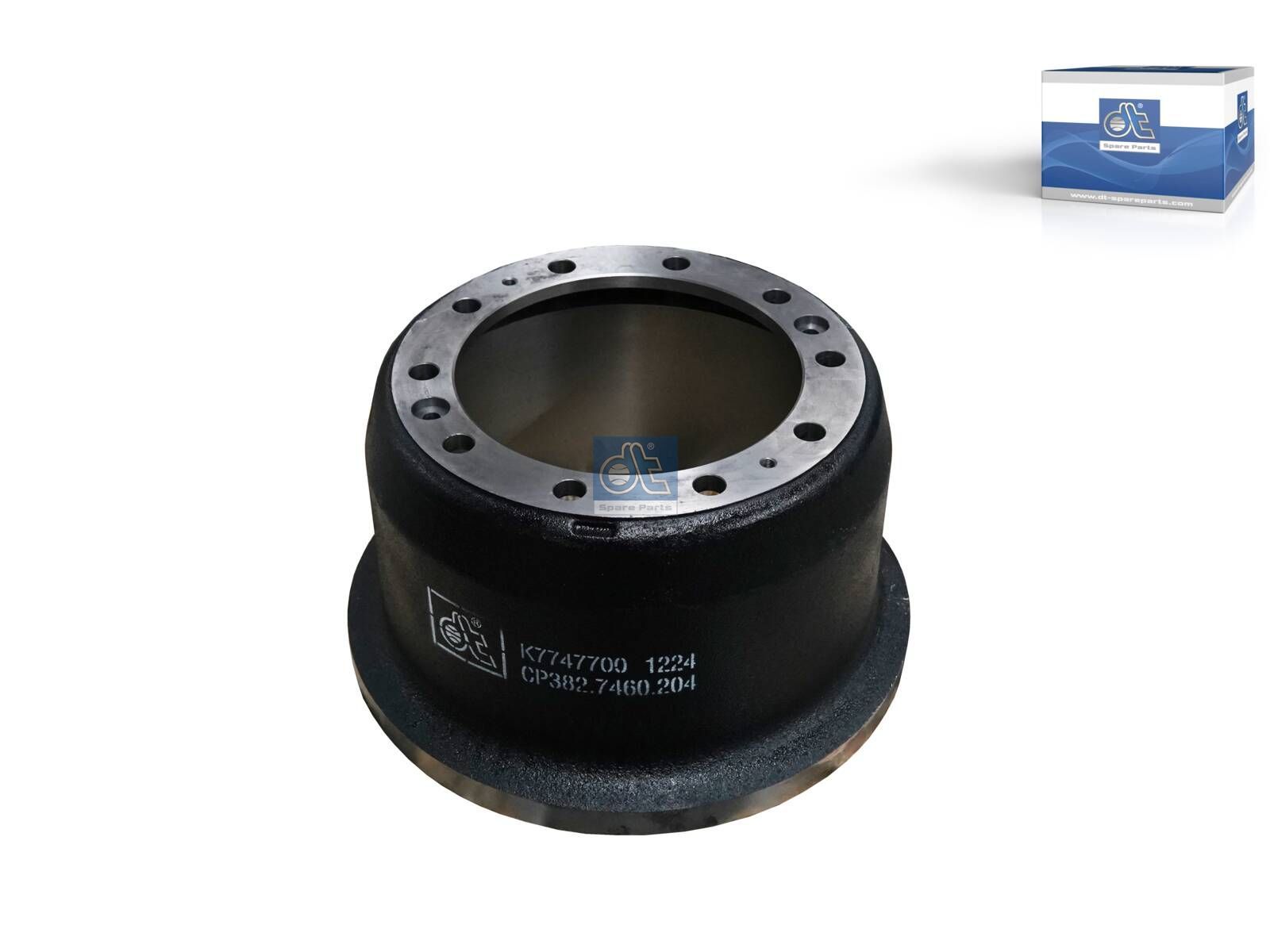 Brake drum | DT Spare Parts 5.21204