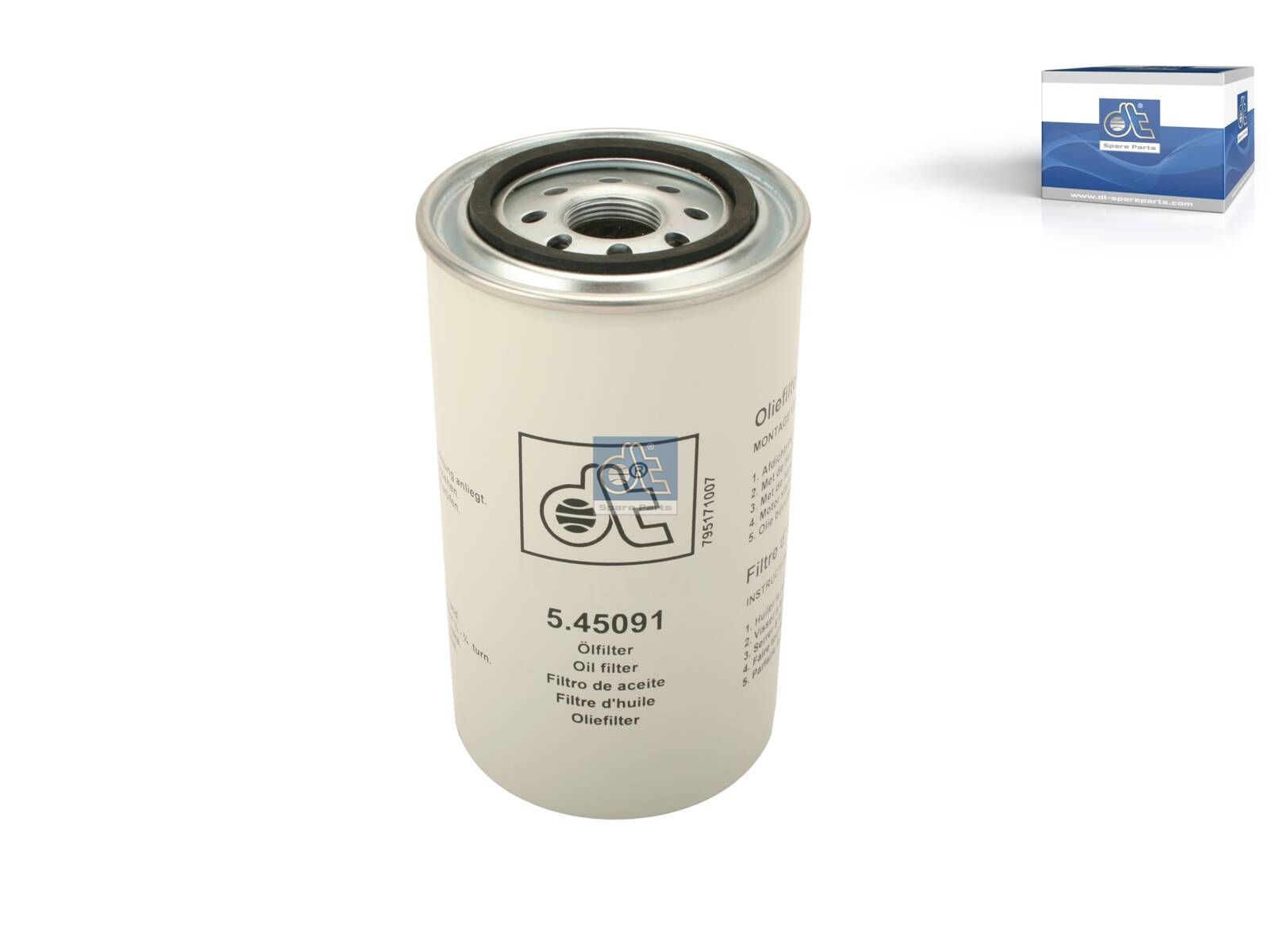Oil filter | DT Spare Parts 5.45091