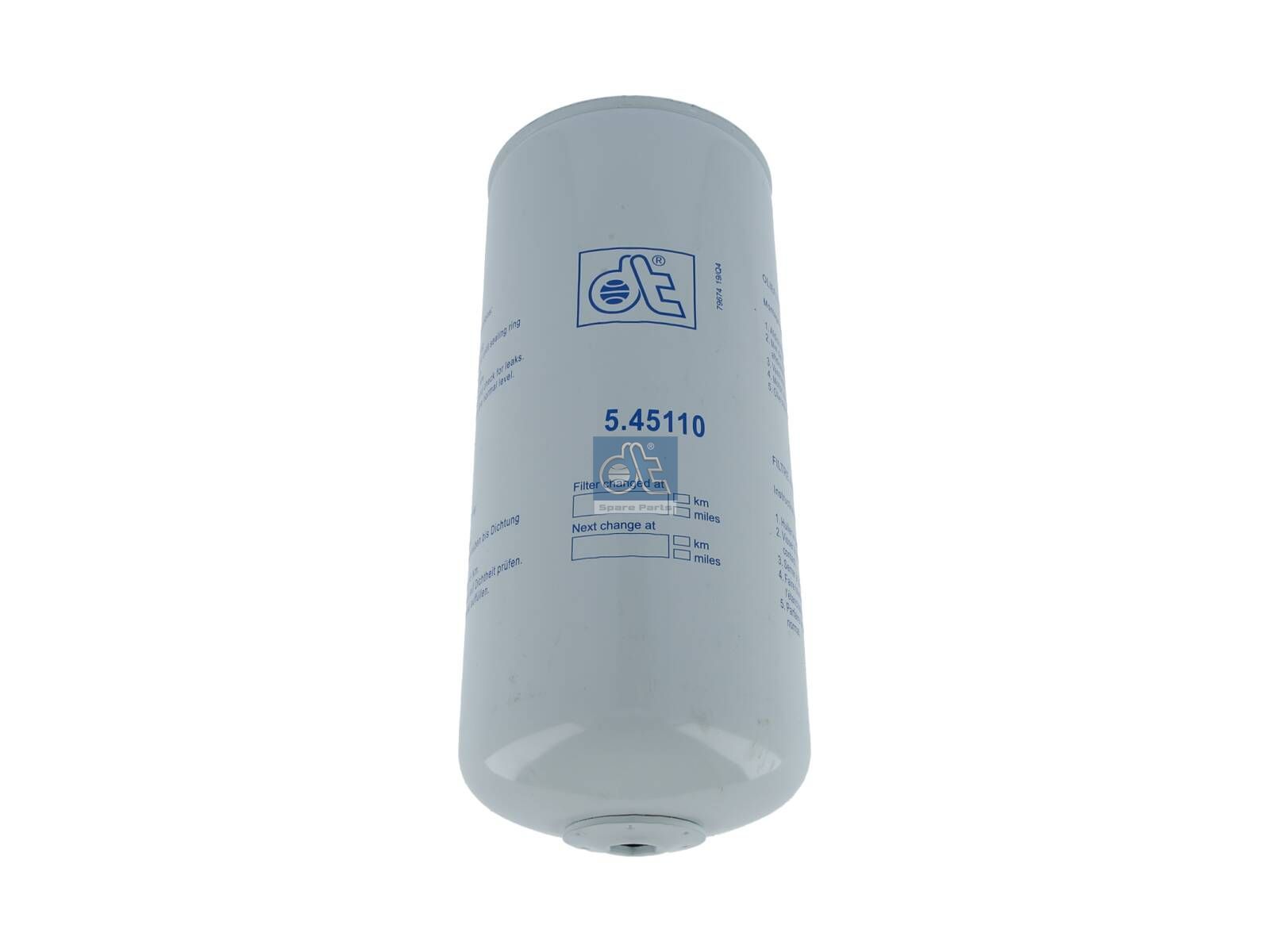 Oil filter | DT Spare Parts 5.45110