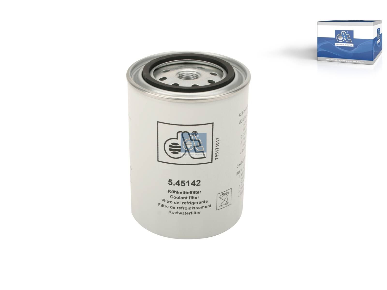 Coolant filter | DT Spare Parts 5.45142