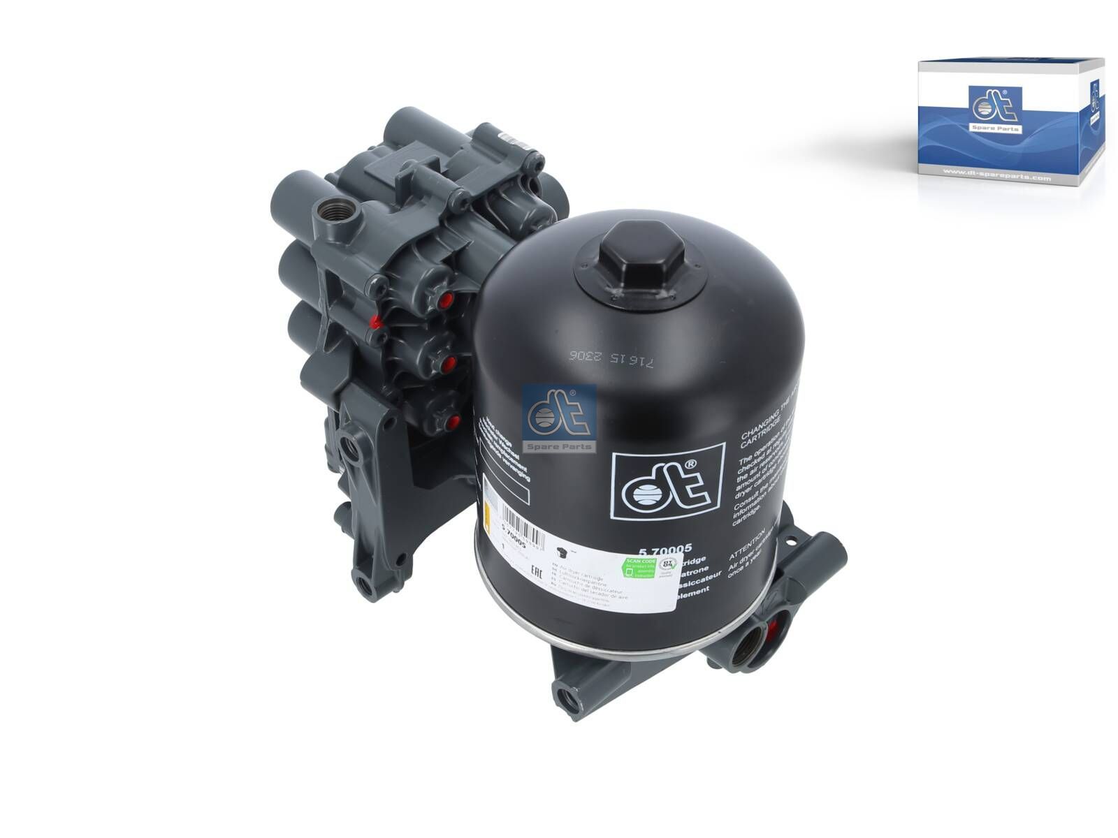 Air dryer | DT Spare Parts 5.70047