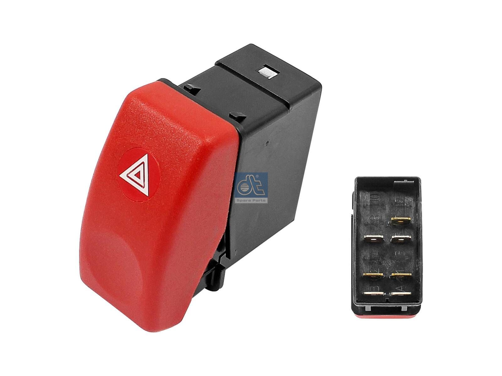 Hazard warning switch | DT Spare Parts 5.80206
