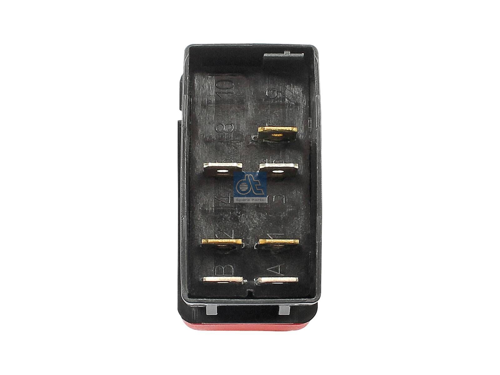 Hazard warning switch | DT Spare Parts 5.80206