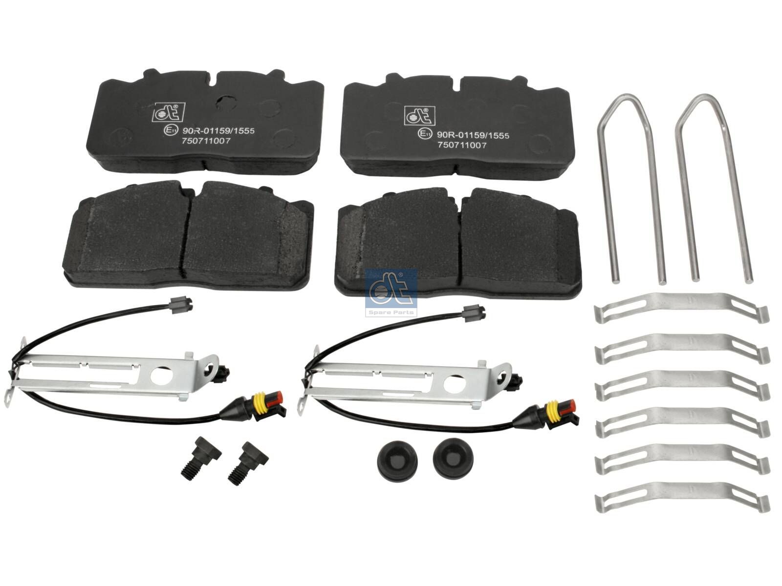 Disc brake pad kit | DT Spare Parts 5.92120