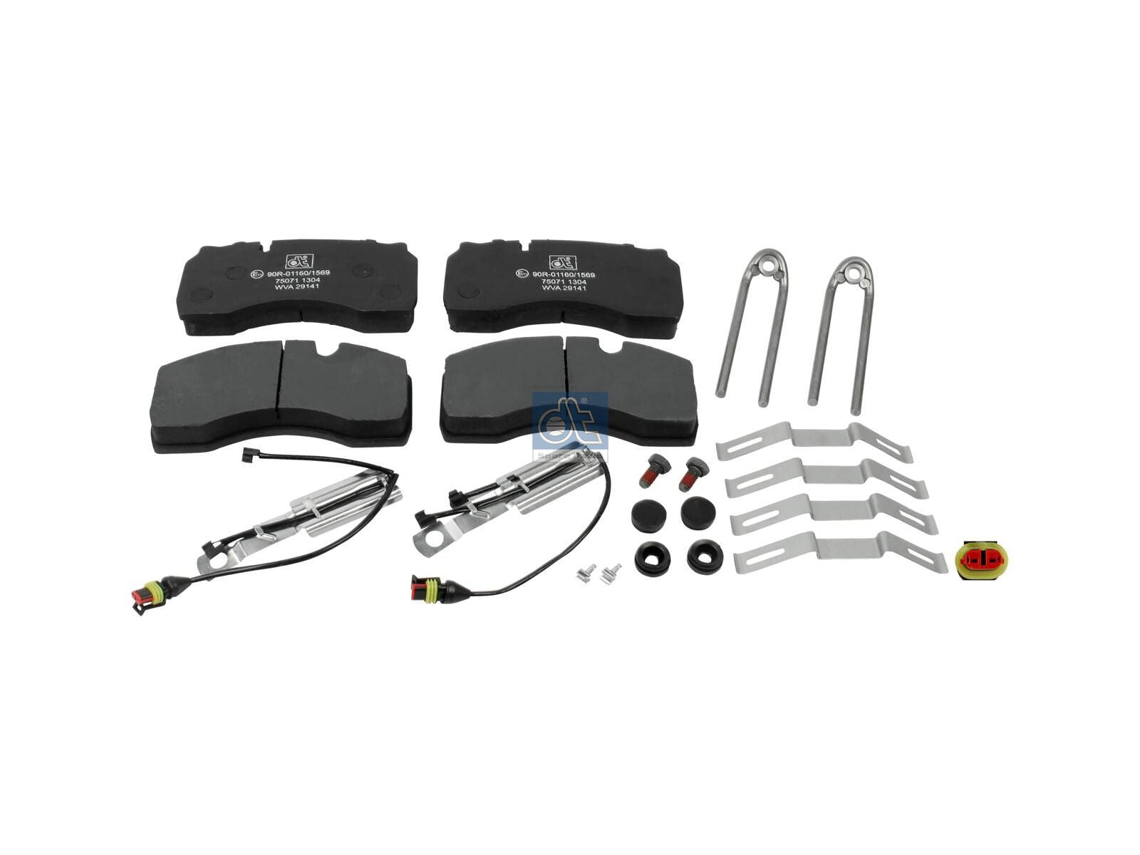 Disc brake pad kit | DT Spare Parts 5.92121
