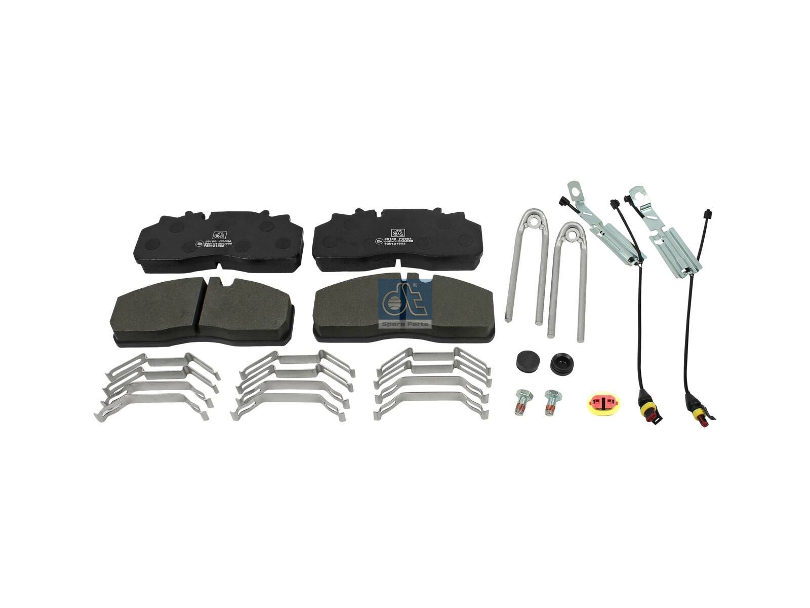 Disc brake pad kit | DT Spare Parts 5.92122