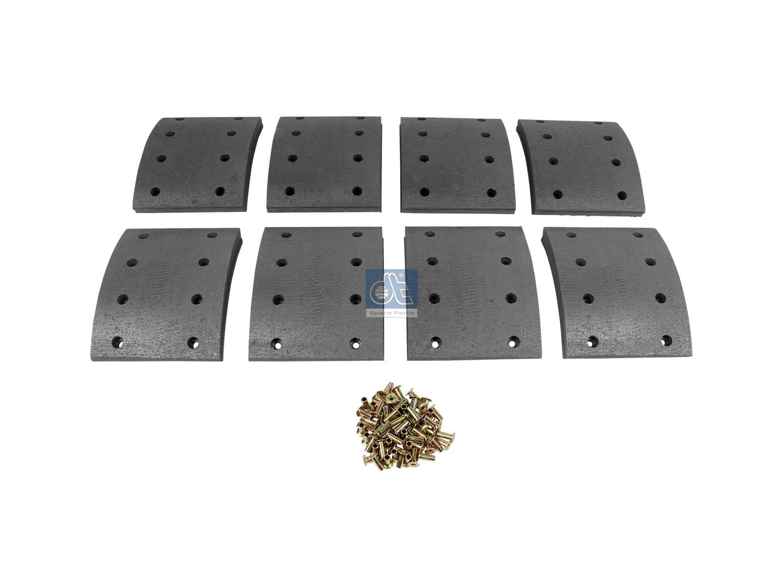 Drum brake lining kit | DT Spare Parts 5.92140