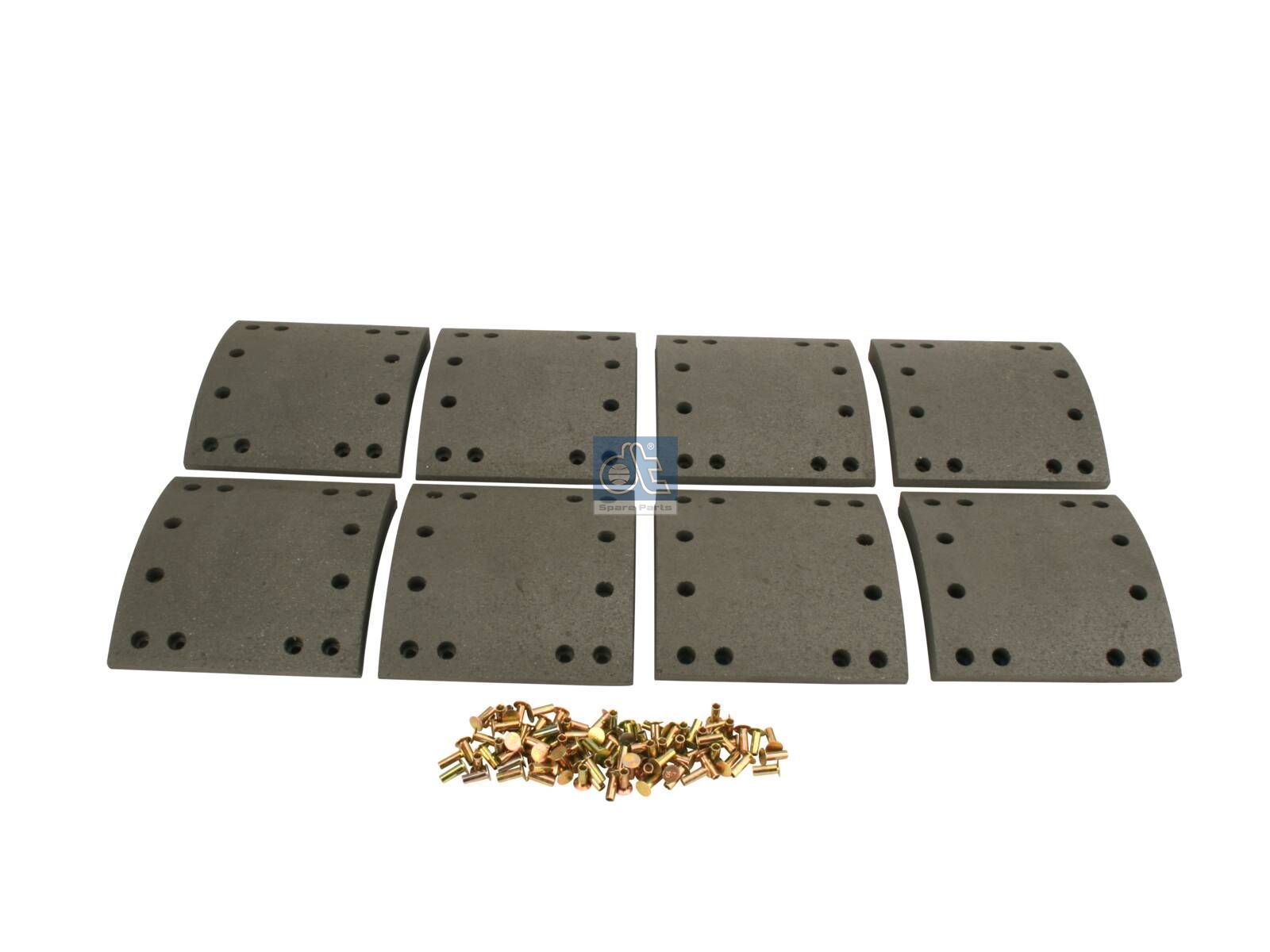 Drum brake lining kit | DT Spare Parts 5.92141