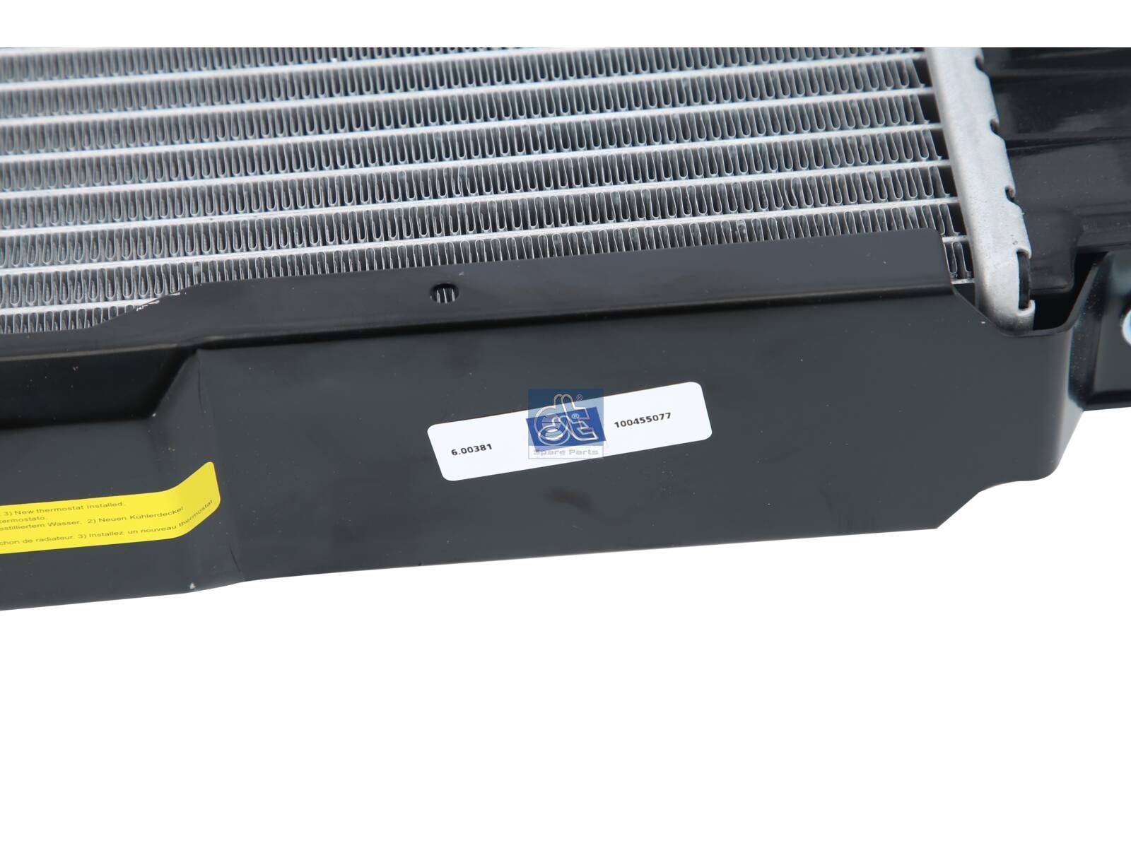 Radiator | DT Spare Parts 6.00381