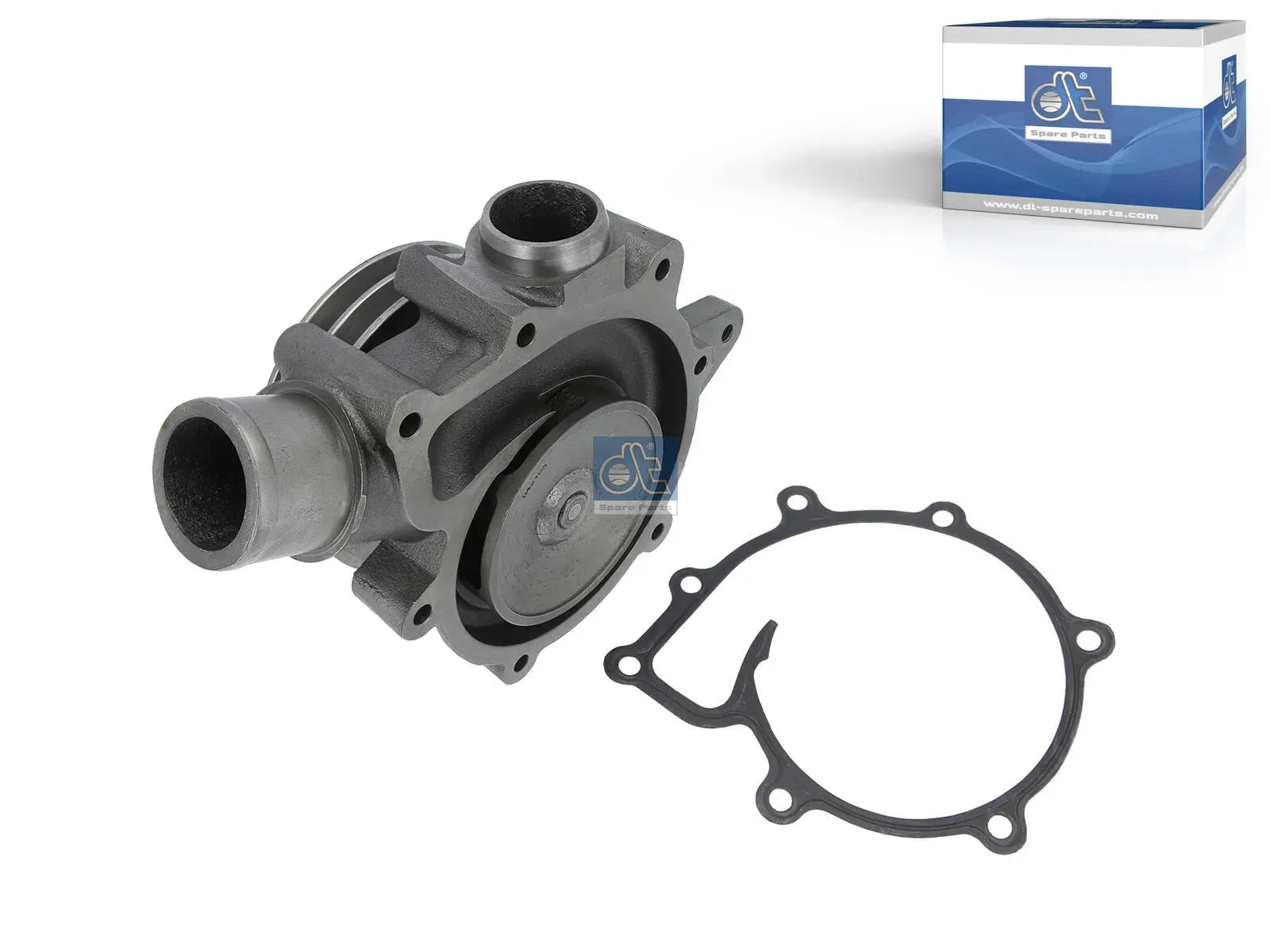 Water pump, without blind plugs DT Spare Parts 6.30003