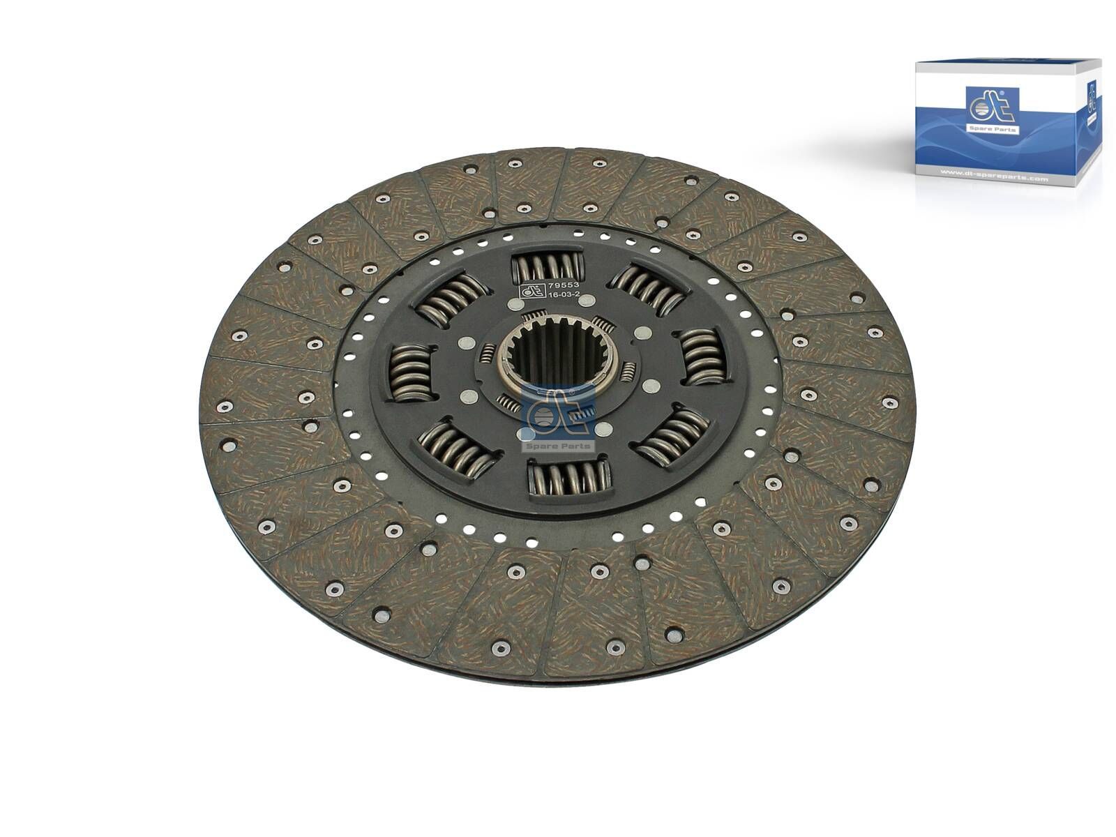 Clutch disc | DT Spare Parts 6.40102