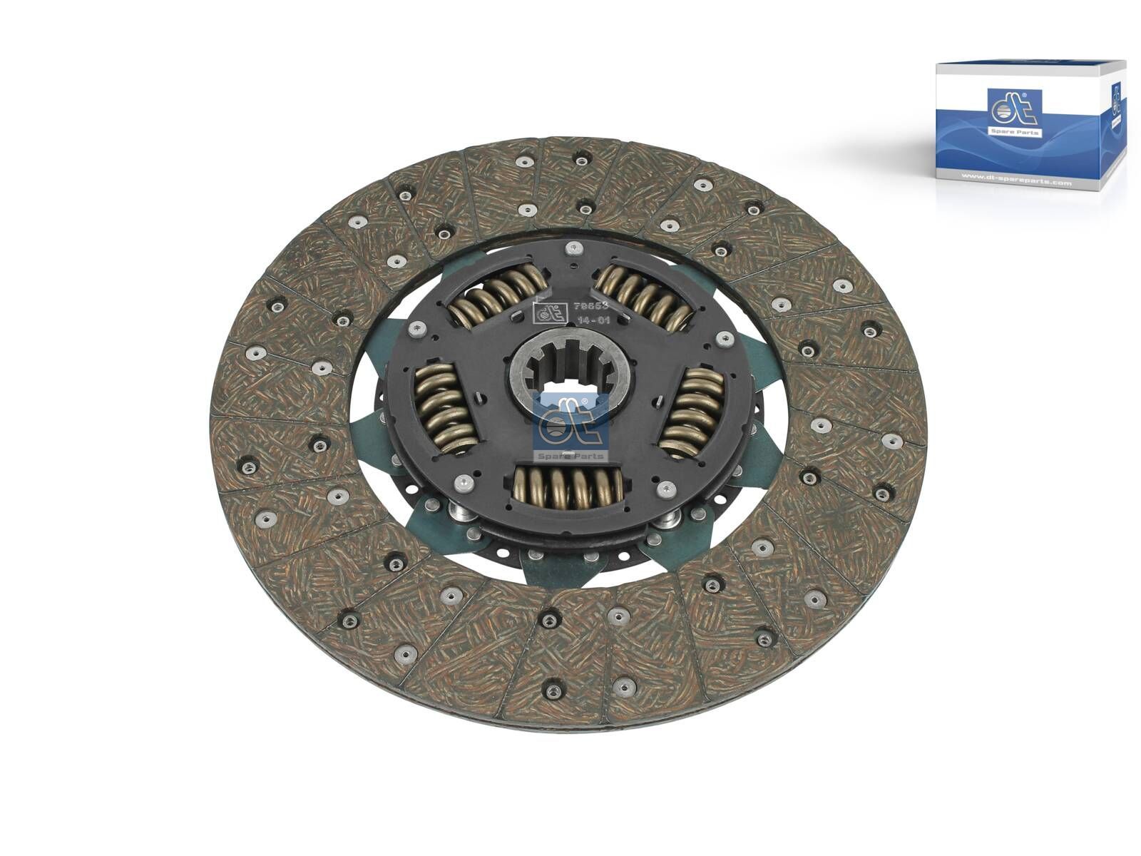 Clutch disc | DT Spare Parts 6.40117